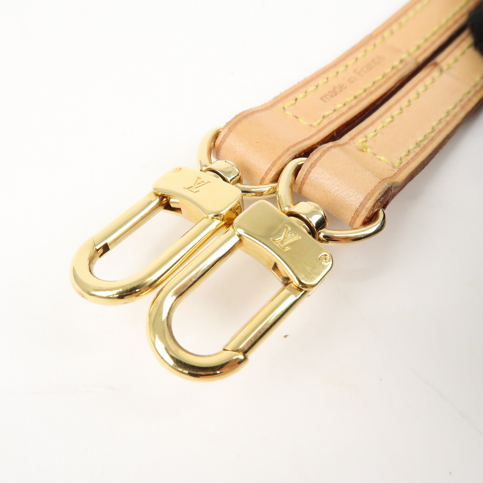 Louis Vuitton Nume Leather Shoulder Strap 120cm Natural J00145 Used