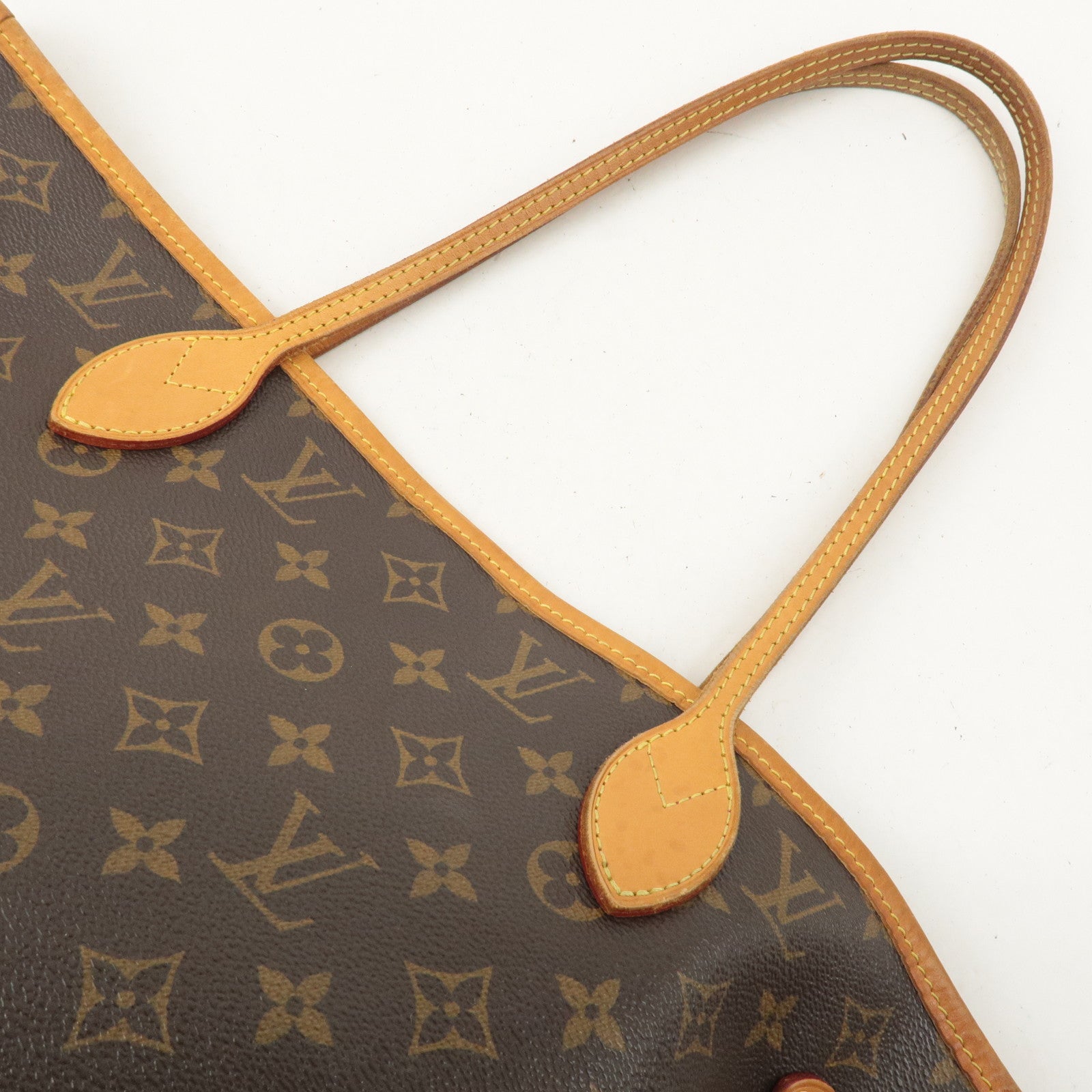 Louis Vuitton Monogram Neverfull MM Tote Bag Brown M41178