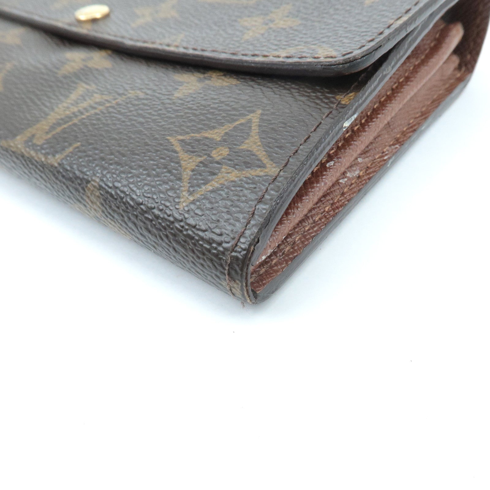 Louis Vuitton Monogram Portefeuille Sarah Long Wallet M61734 Used