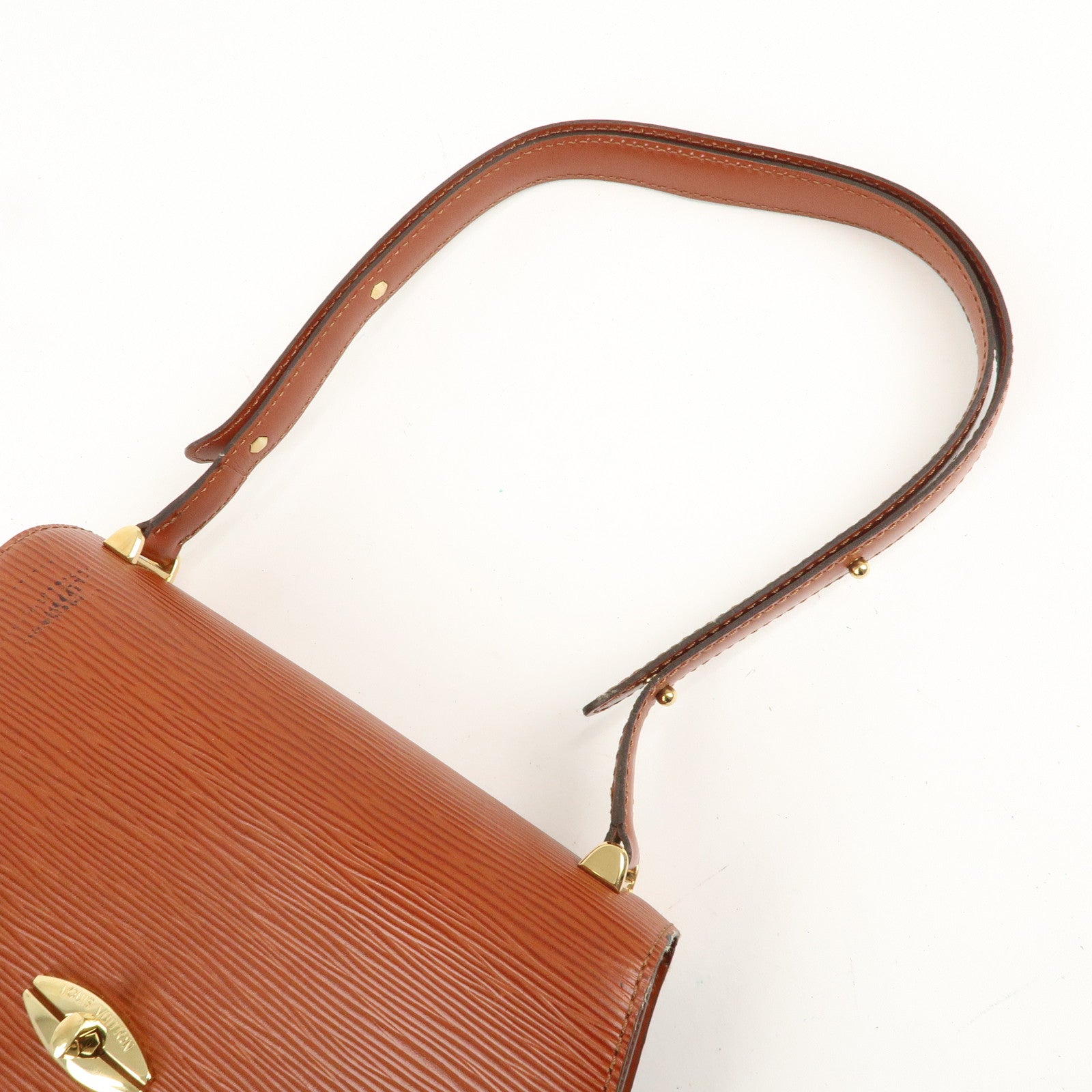 Louis Vuitton Epi Tilsit Shoulder Hand Bag Kenya Brown M52483