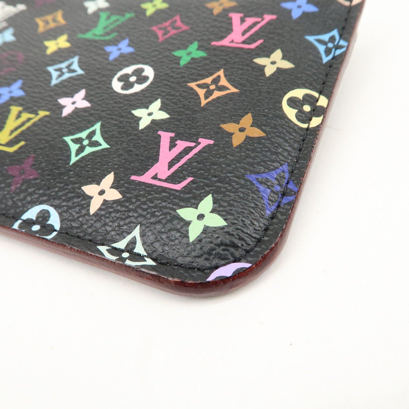 Louis Vuitton Monogram Multicolor Pochette Cles Coin Case M93735 Used