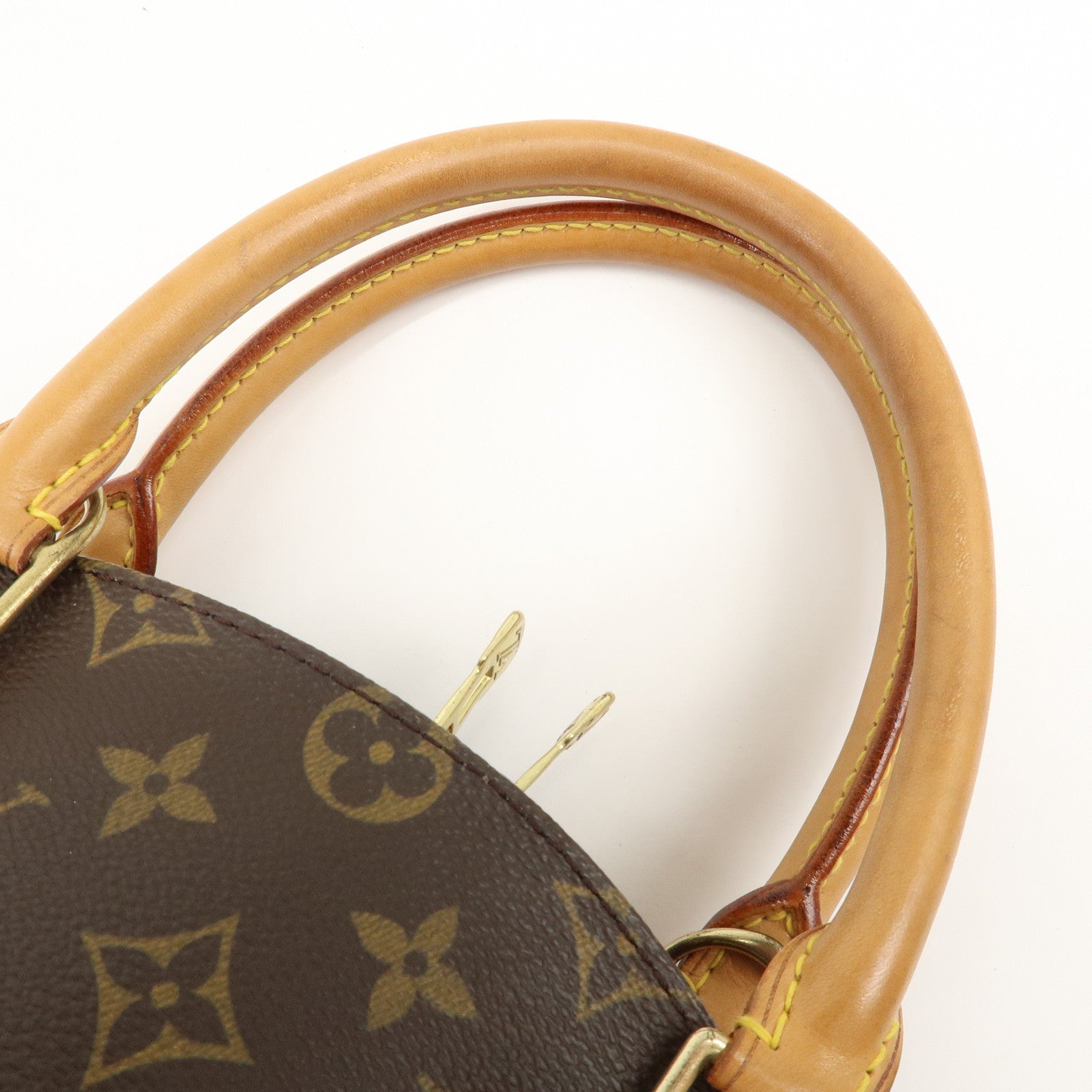 Louis Vuitton Monogram Ellipse MM Hand Bag Brown M51127