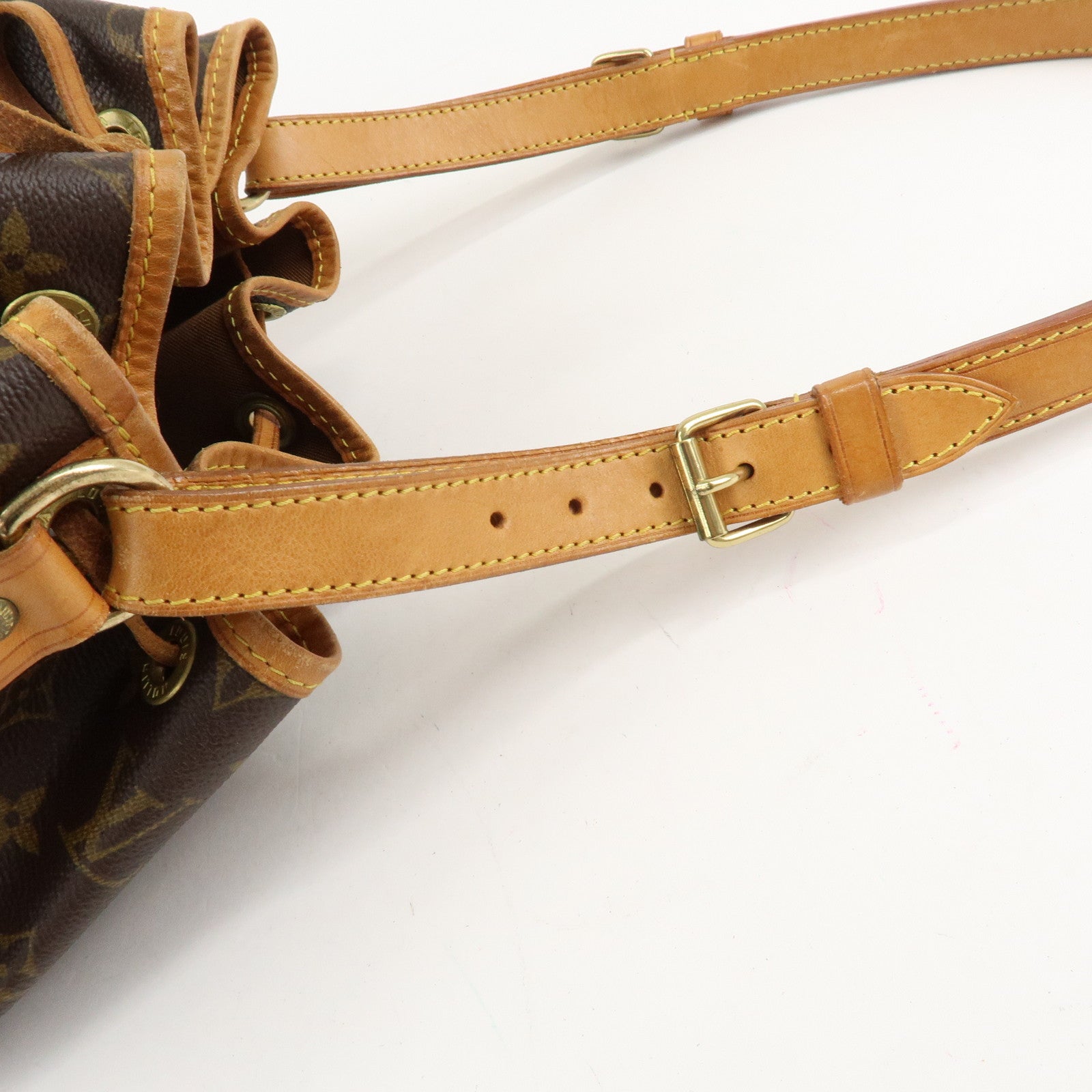 Louis Vuitton Monogram Noe Shoulder Bag Hand Bag Brown M42224 Used