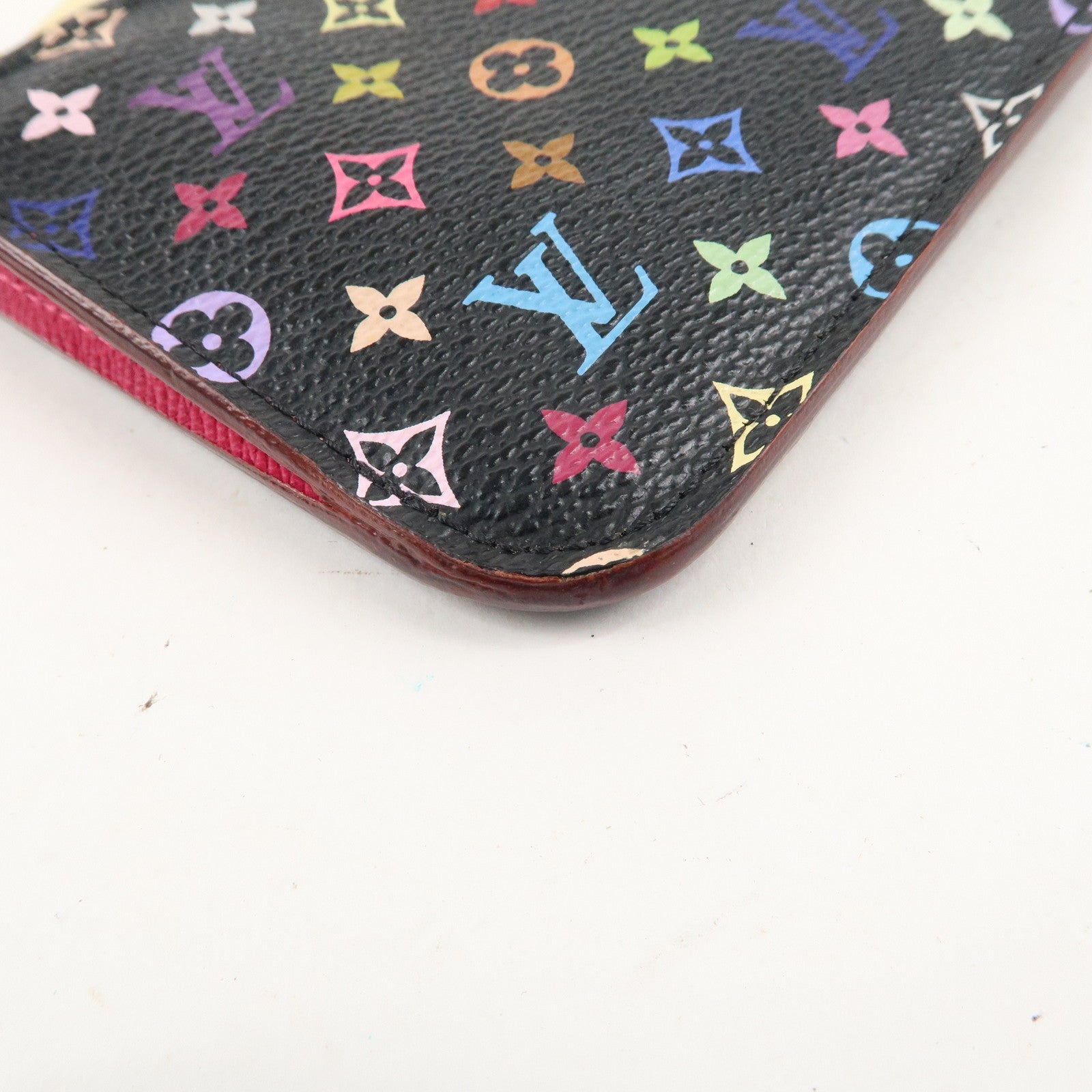 Louis Vuitton Monogram Multi Color Pochette Cles Coin Case M93735