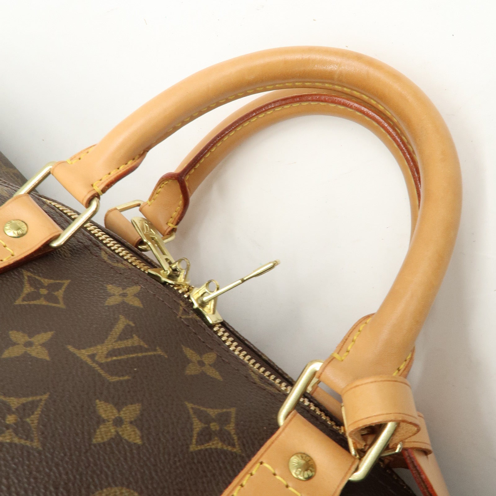 Louis Vuitton Monogram Keep All Bandouliere 55 Boston Bag M41414 Used