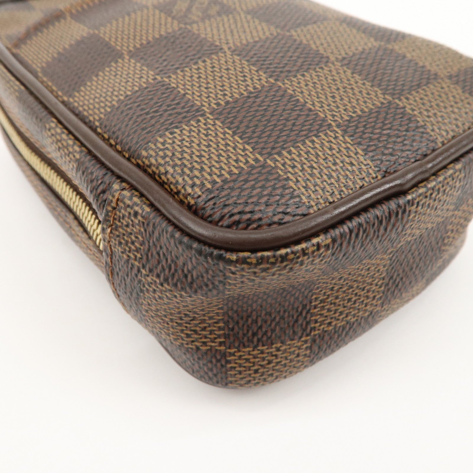 Louis Vuitton Damier Etui Okapi PM Camera Case Pouch N61738 Used