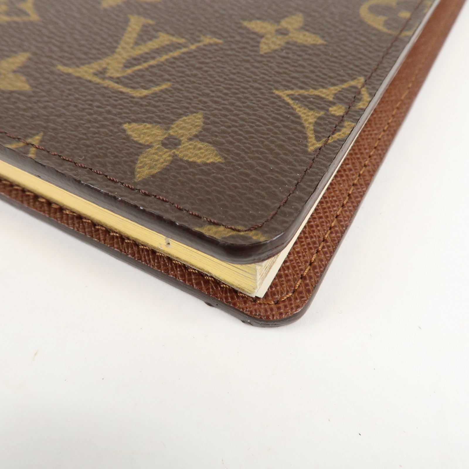 Louis Vuitton Monogram Agenda Bureau Planner Cover R20001 Used