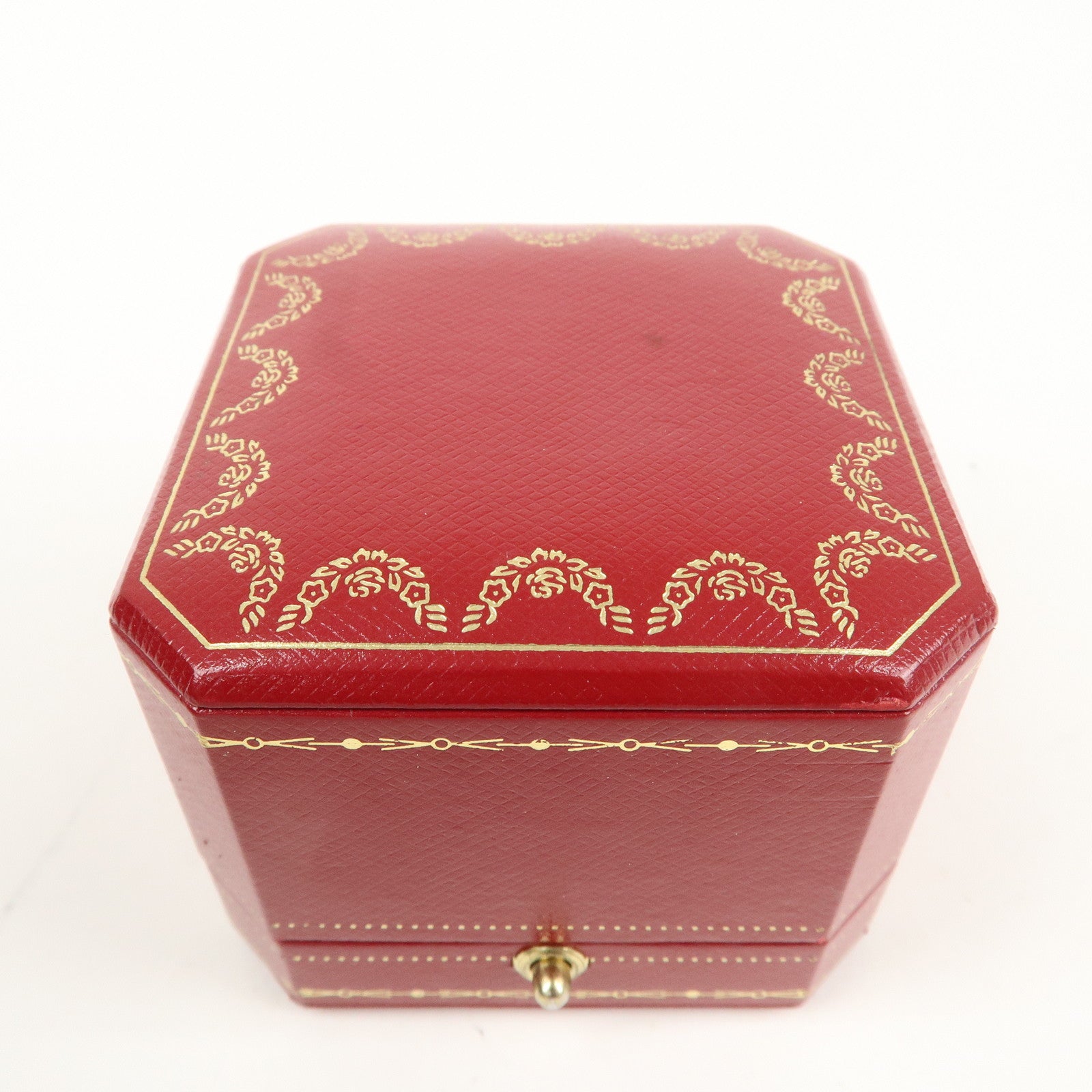 Cartier Set of 10 Ring Box Display Box Jewelry Box For Ring Red