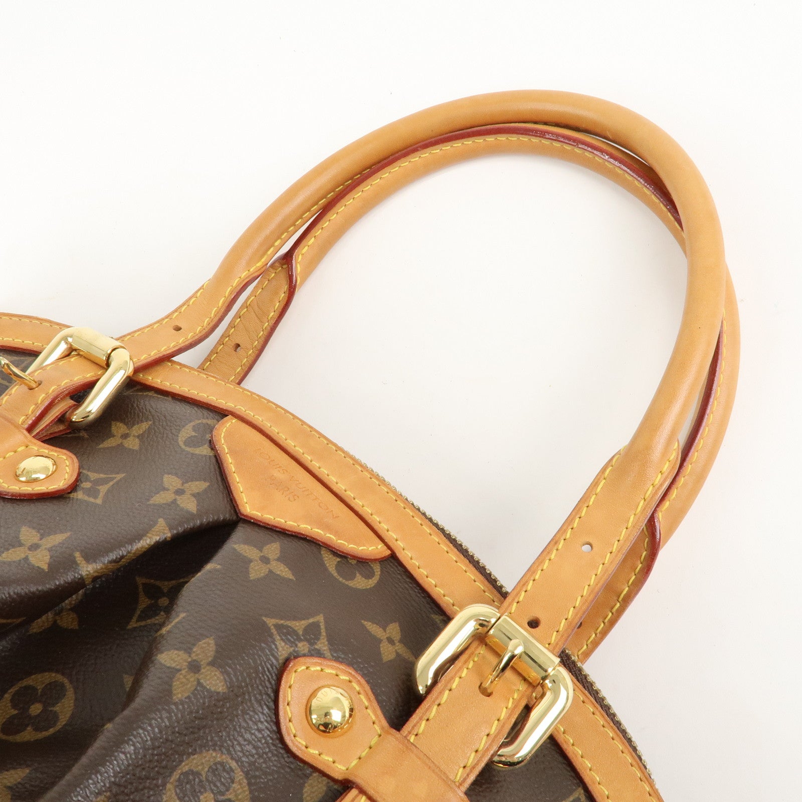 Louis Vuitton Monogram Tivoli GM Shoulder Bag Brown  M40144 Used