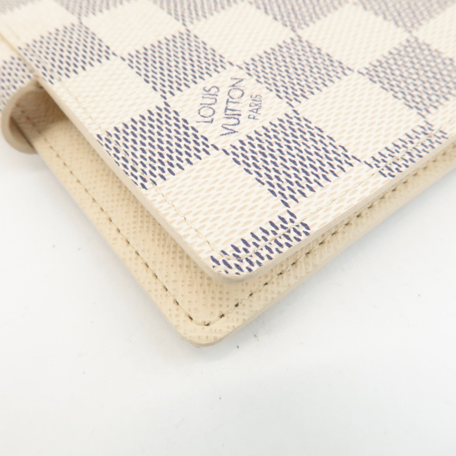 Louis Vuitton Damier Azur Agenda PM Planner Cover R20706