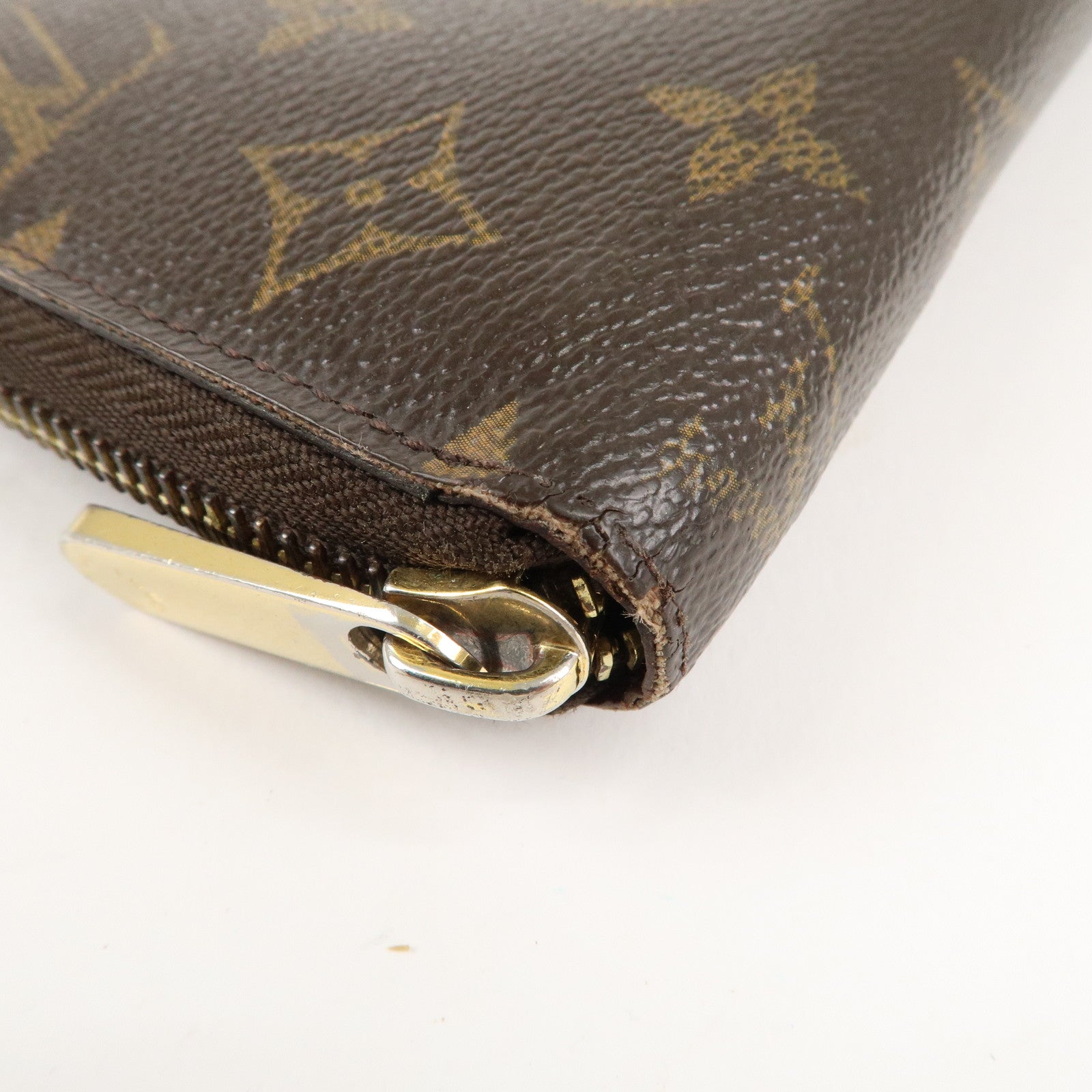 Louis Vuitton Monogram Zippy Wallet Zip Around Long Wallet M60017