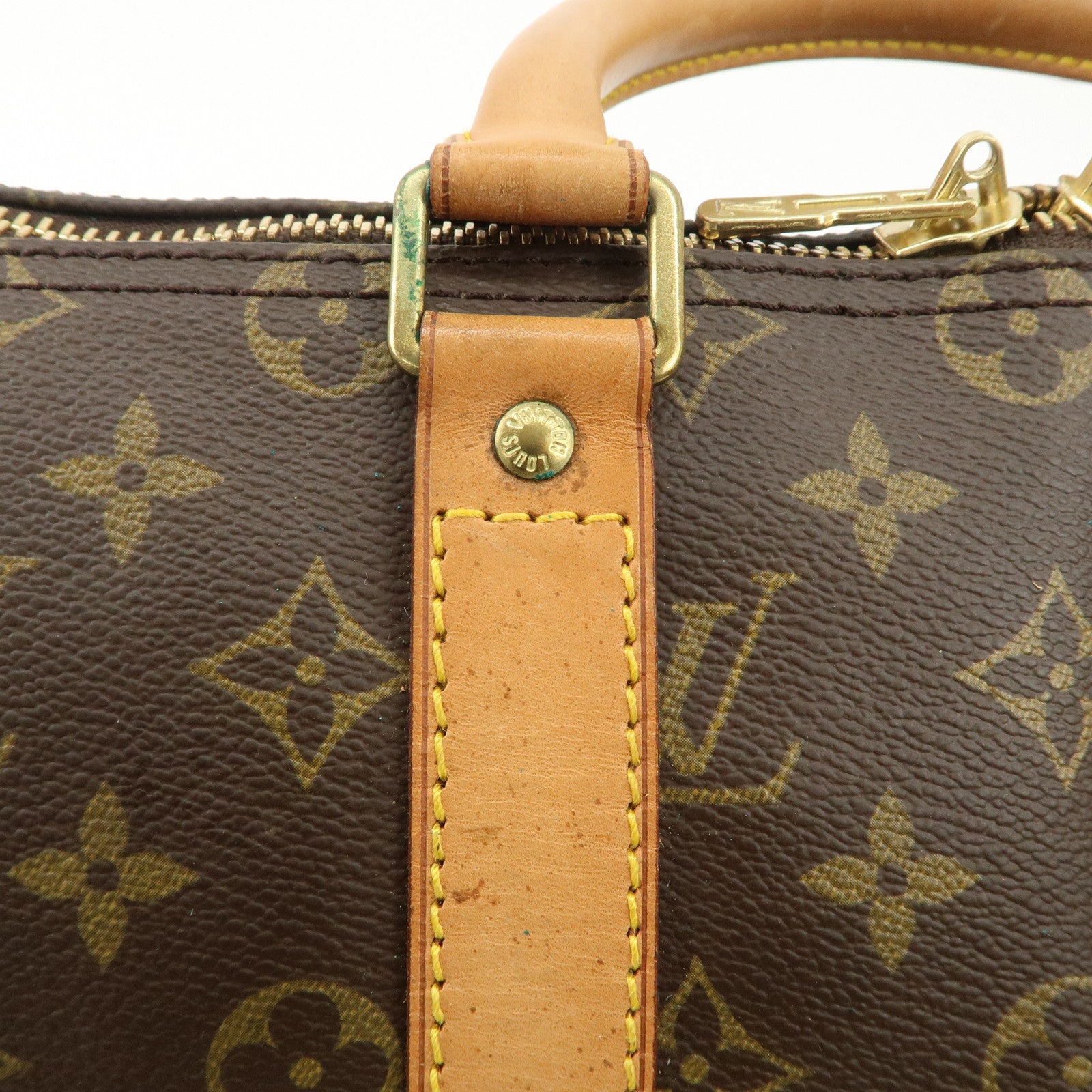 Louis Vuitton Monogram Keep All 45 Boston Bag M41428