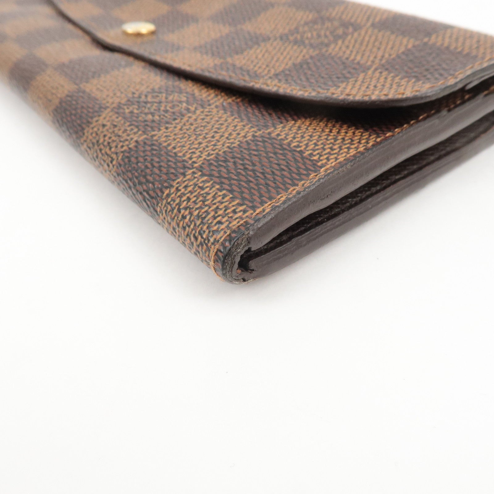 Louis Vuitton Damier Portefeuille Emily Long Wallet N63019