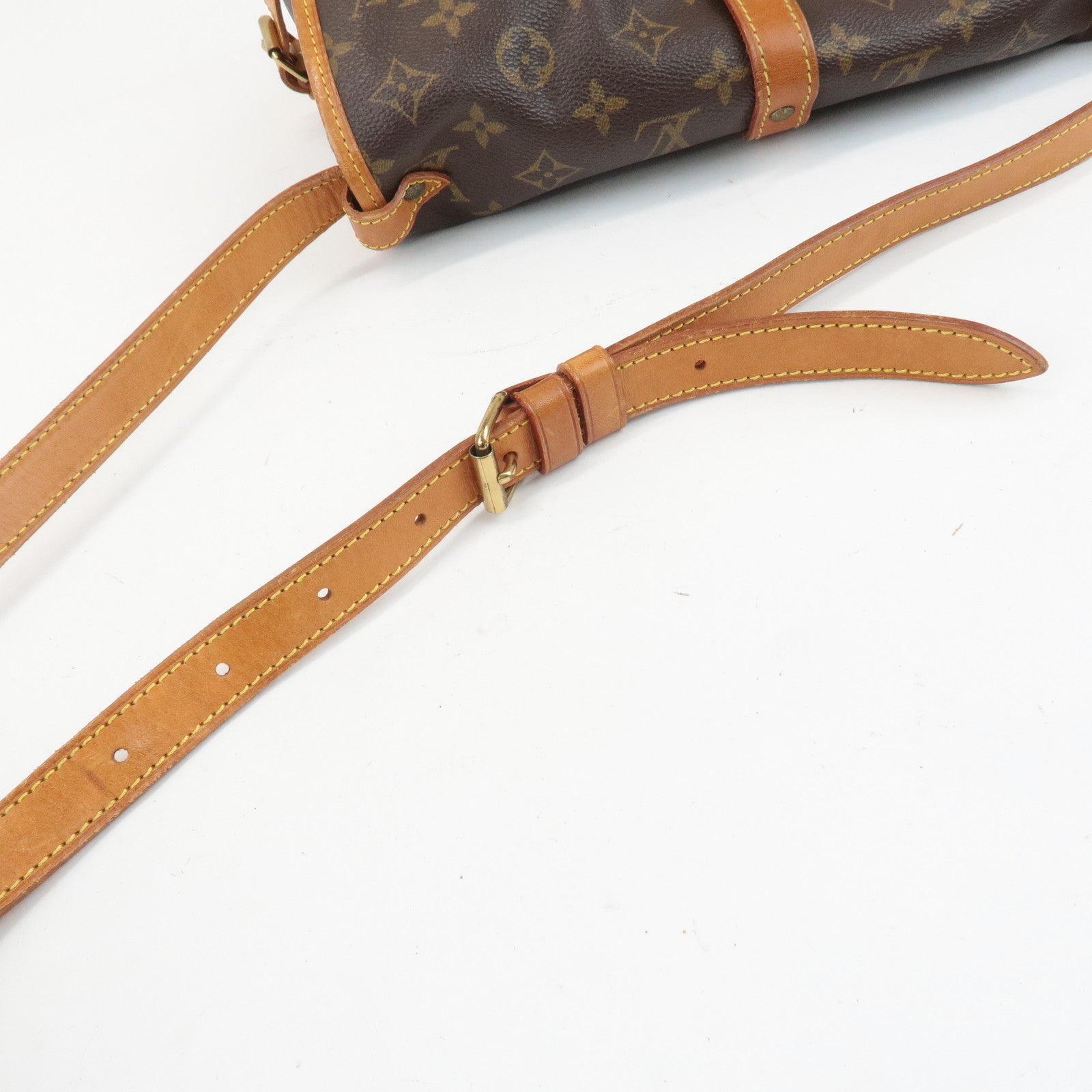 Louis Vuitton Monogram Saumur 30 Crossbody Bag Brown M42256 Used