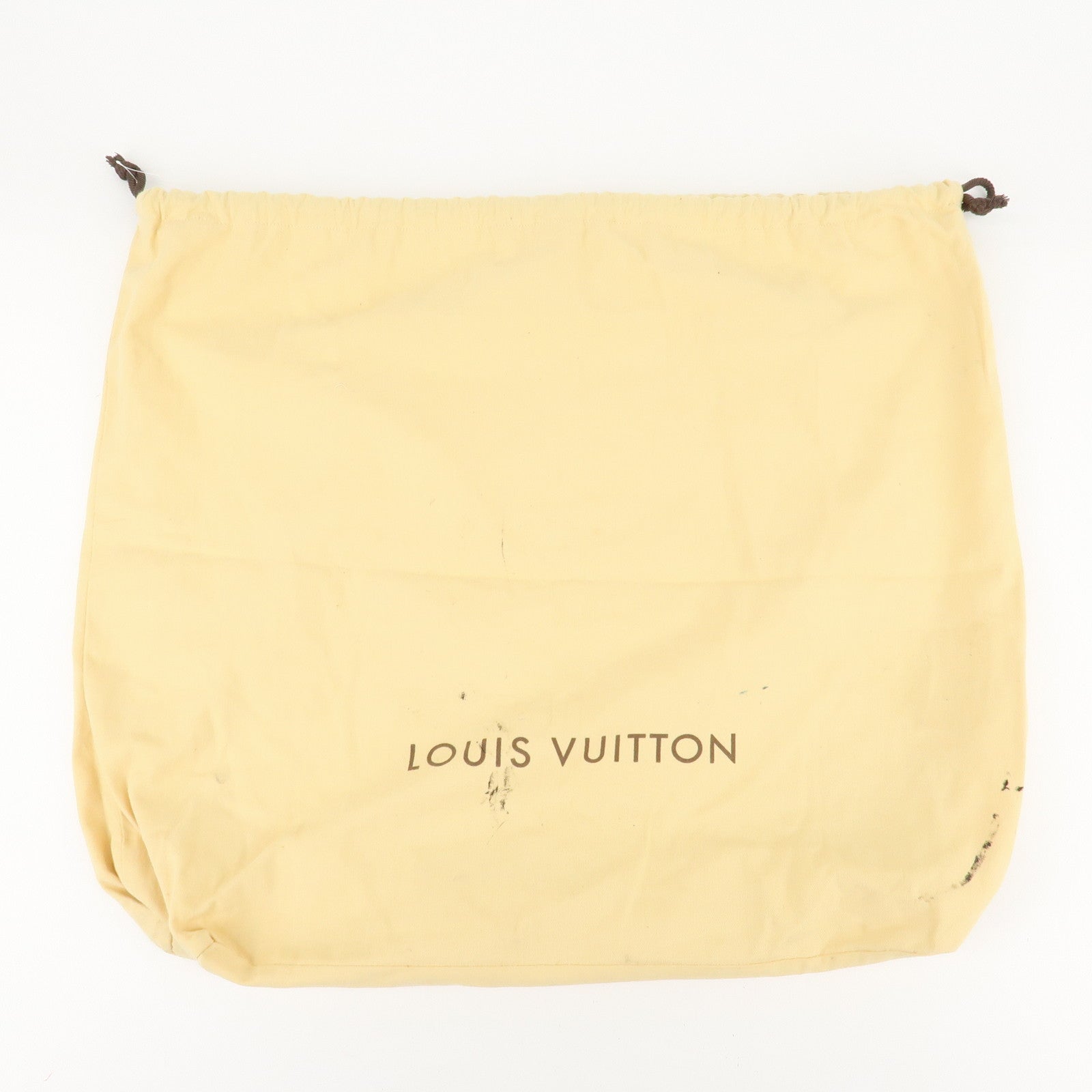 Louis Vuitton Set of 10 Dust Bag Storage Bag Drawstring Beige Used