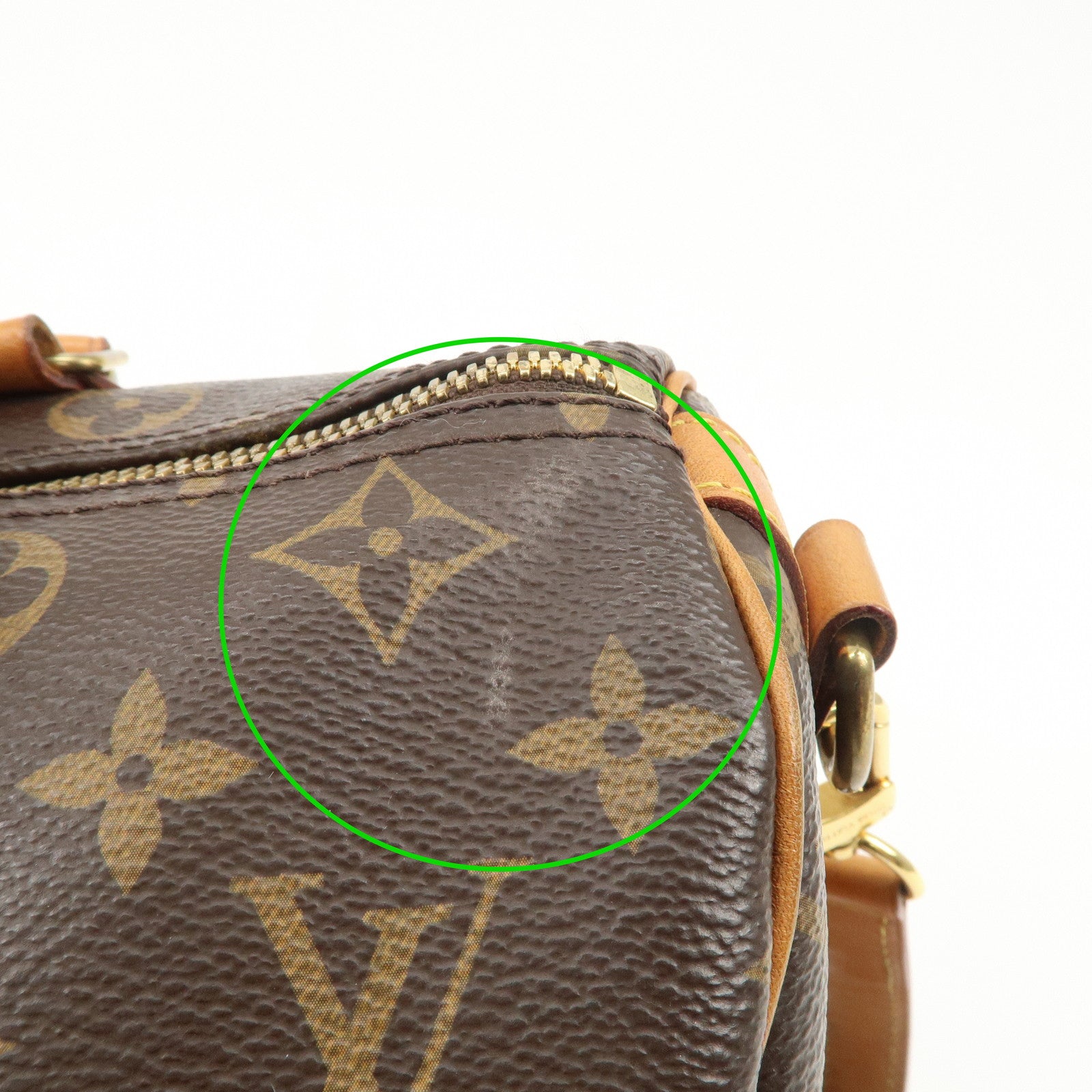 Louis Vuitton Monogram Speedy 30 Bandouliere Hand Bag M41112 Used