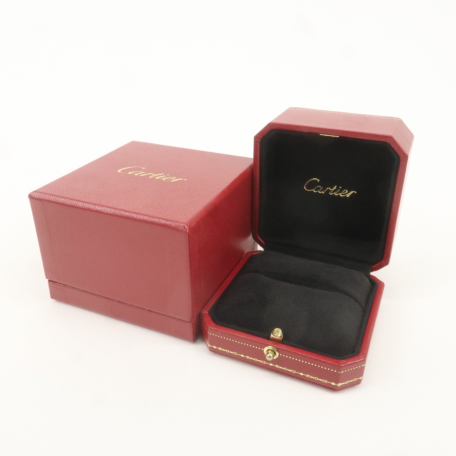 Cartier Set of 2 Ring Box Display Box Jewelry Box For Ring