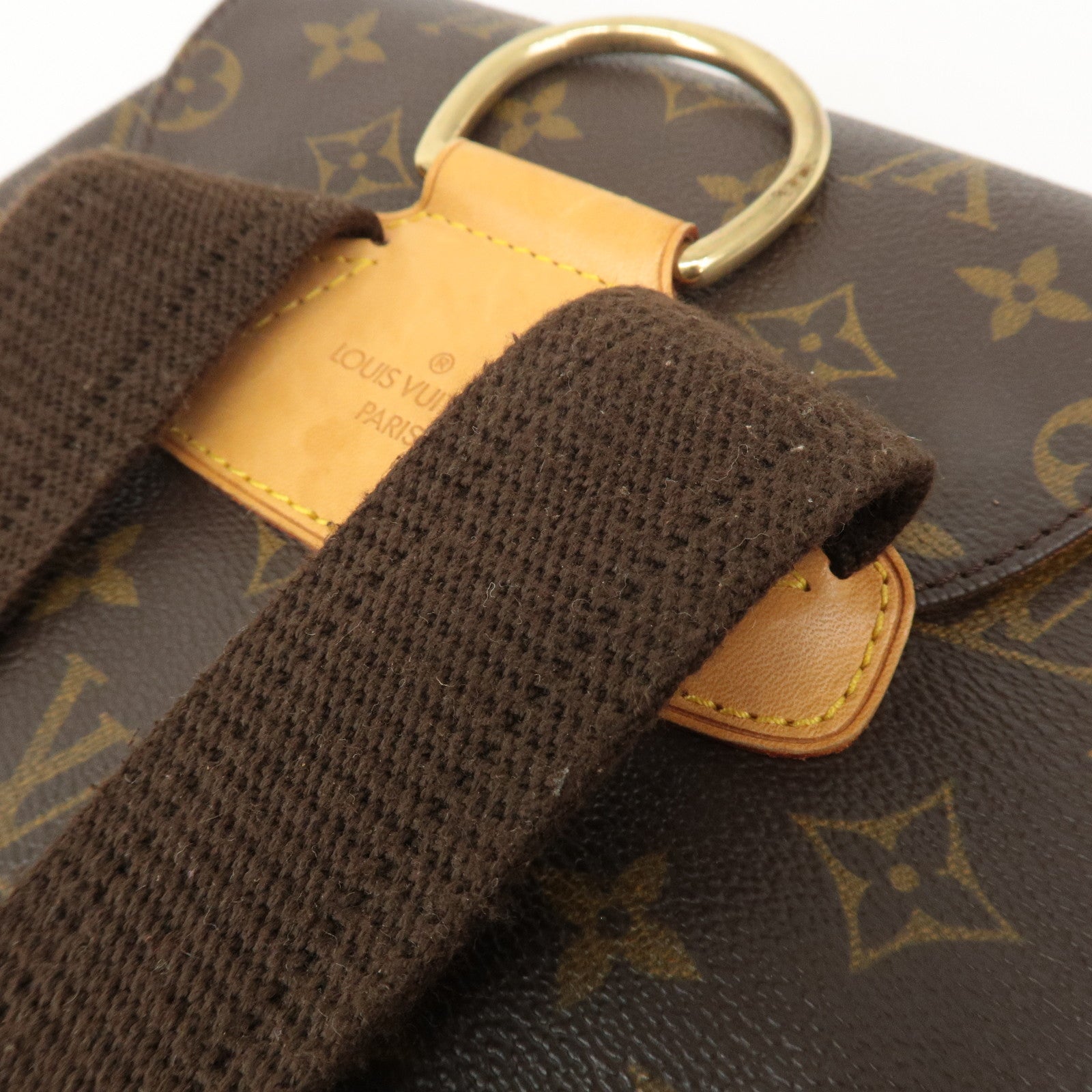 Louis Vuitton Monogram Montsouris GM Back Pack Brown M51135