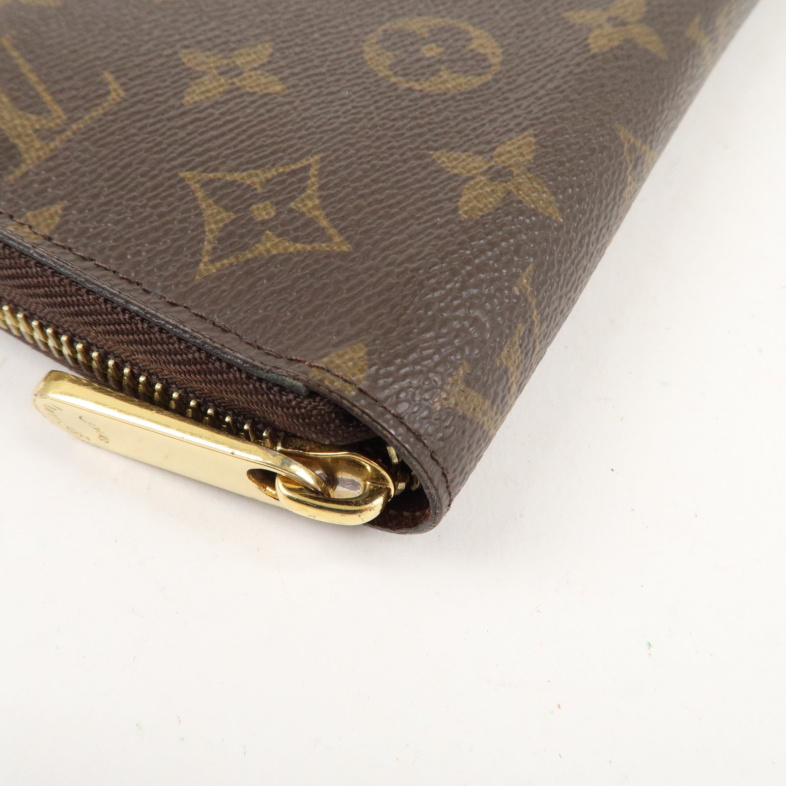 Louis Vuitton Monogram Zippy Wallet Round Long Wallet M42616