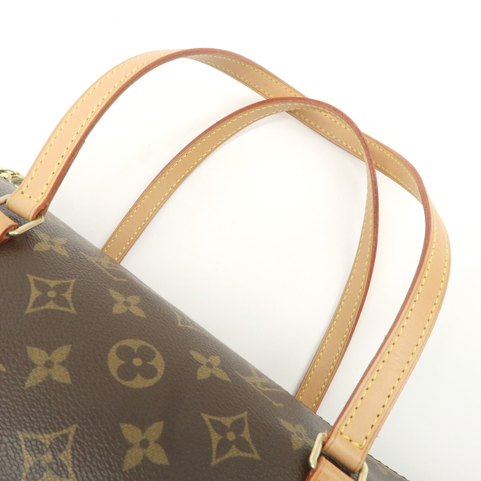 Louis Vuitton Monogram Papillon 30 Hand Bag Brown M51385