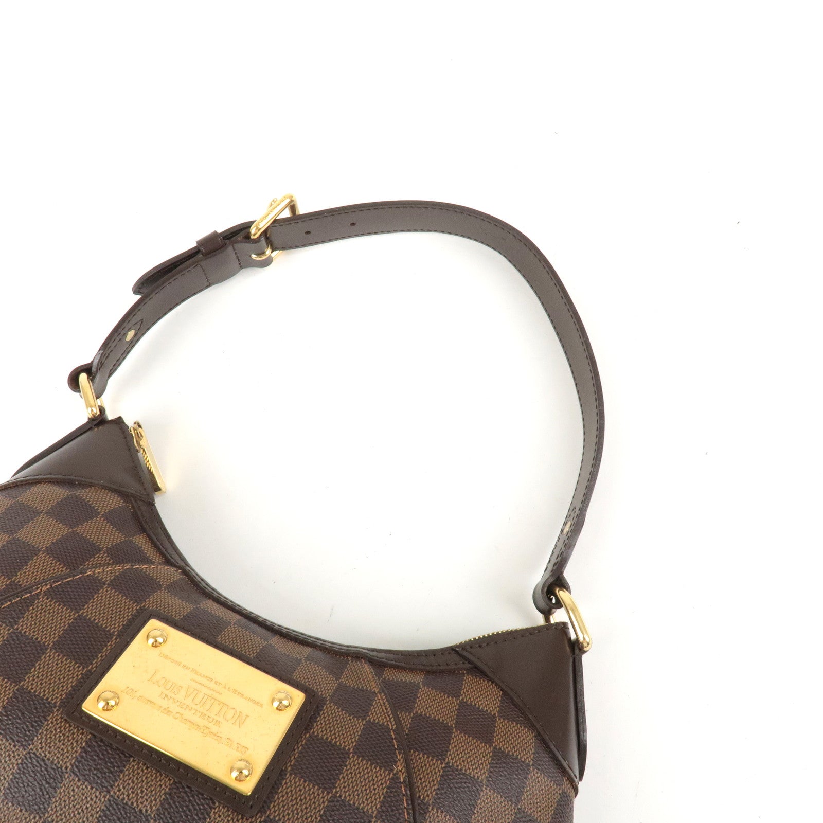 Louis Vuitton Damier Thames PM Shoulder Bag Hand Bag N48180