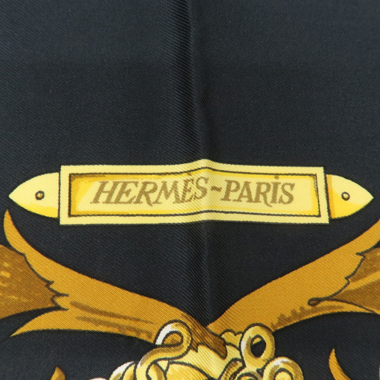 HERMES Silk 100% Carre 90 Scarf LE MORS A LA CONETABLE