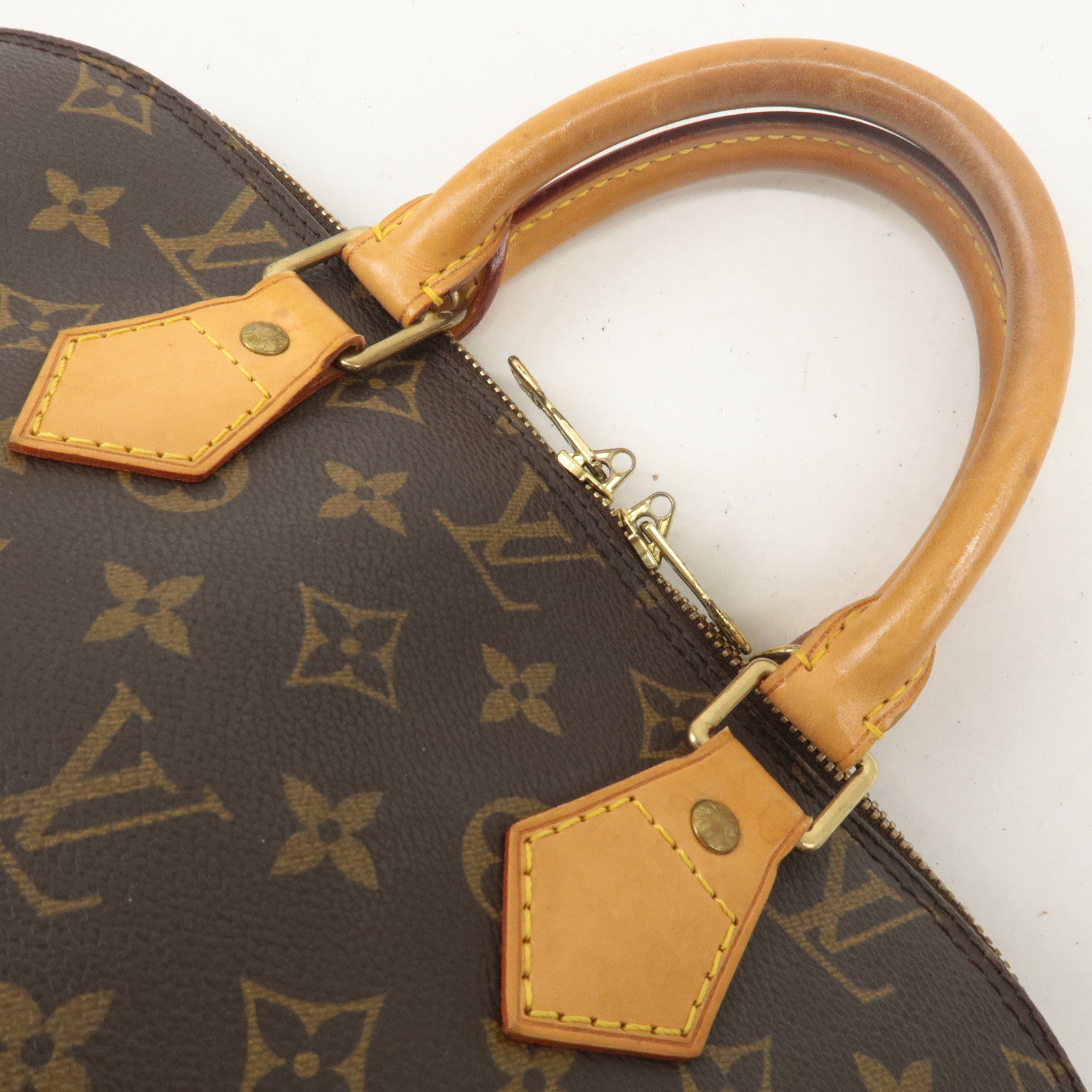 Louis Vuitton Monogram Alma Hand Bag Brown M51130