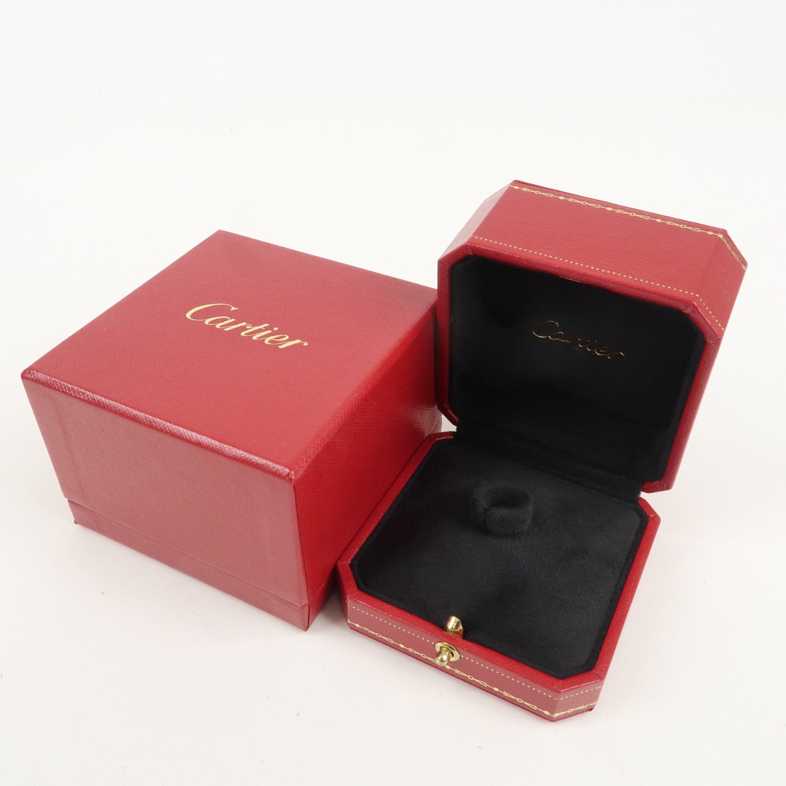 Cartier Set of 2 Ring Box Display Box Jewelry Box For Ring