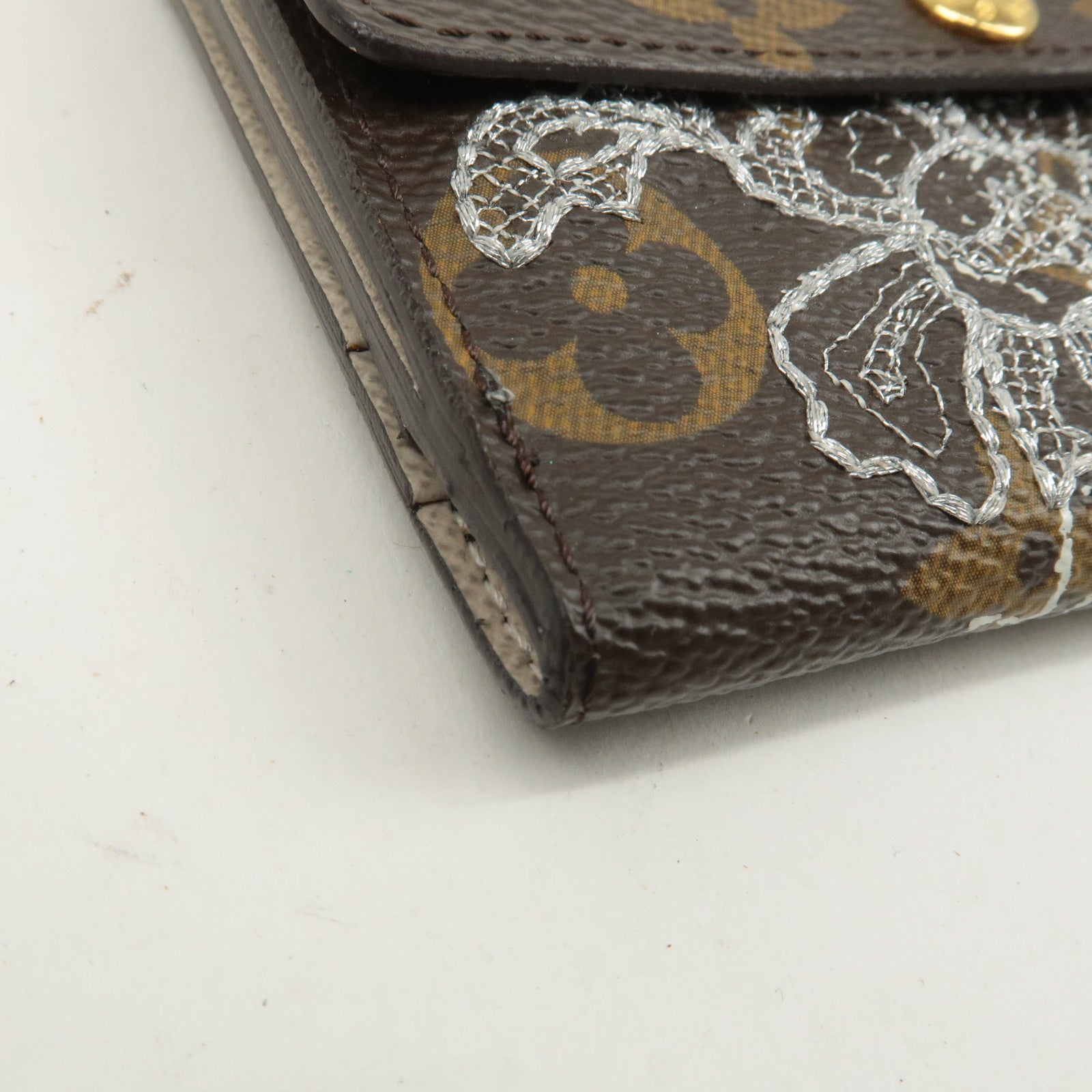 Louis Vuitton Monogram Dantelle Ludlow Coin Case M95392