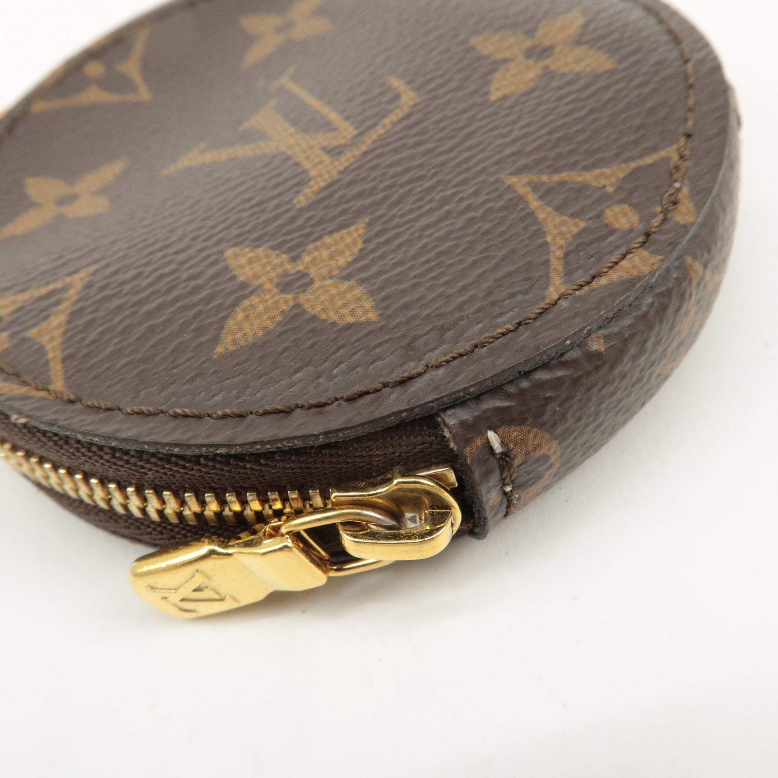 Louis Vuitton Pochette Accessoires Coin Case Brown M44813 Used