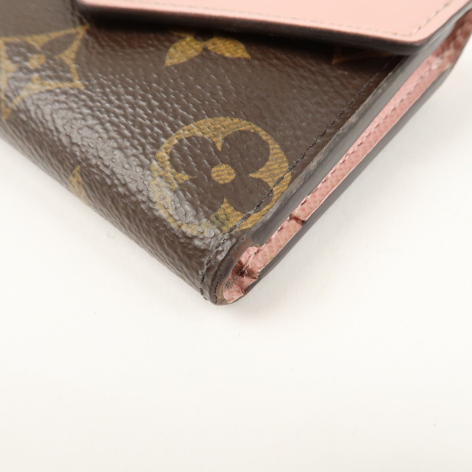 Louis Vuitton Portefeuille Zoe Wallet Rose Ballerine M62933 Used