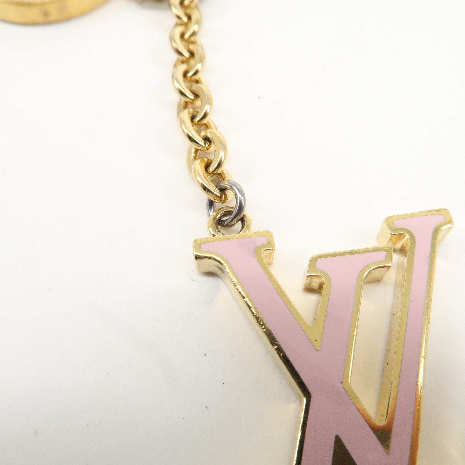 Louis Vuitton Porte Cles Spring Street Bag Charm Gold M69008 Used