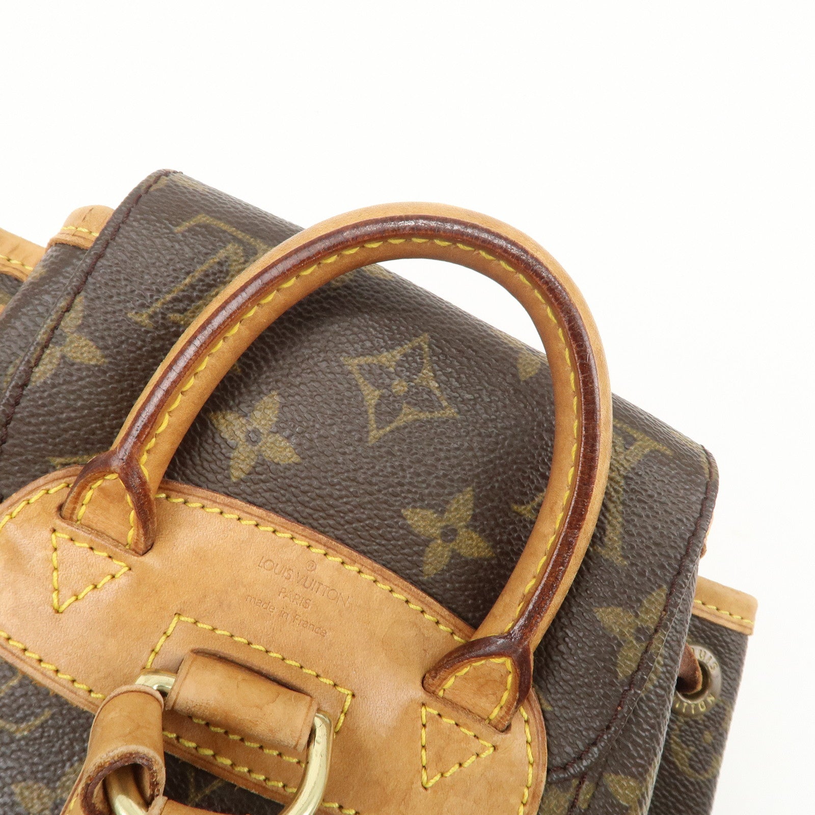 Louis Vuitton Monogram Mini Montsouris Back Pack Bag M51137 Used