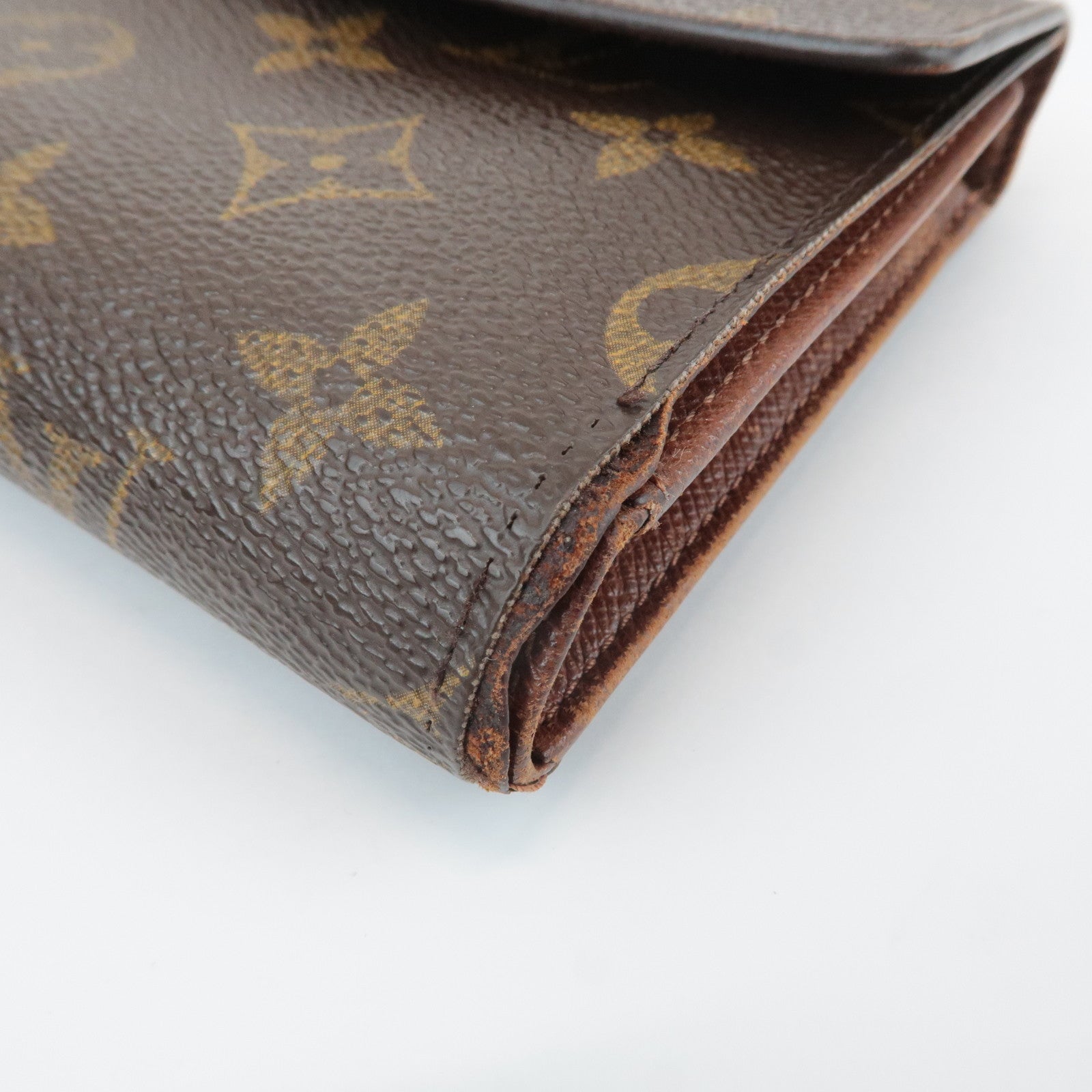 Louis Vuitton Monogram Porte Tresor Etui Papiers Wallet M61202