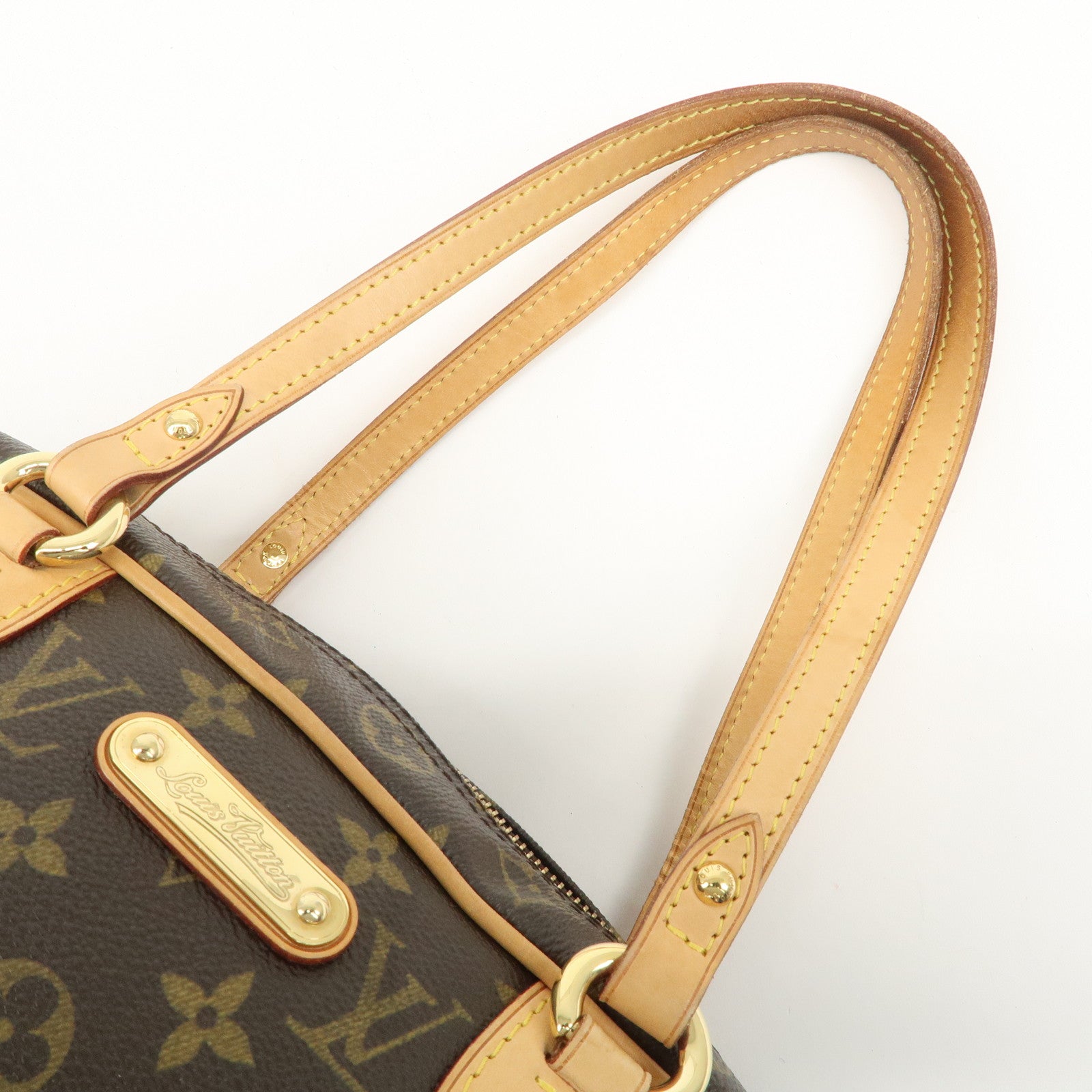 Louis Vuitton Monogram Montorgueil PM Hand Bag Brown M95565 Used