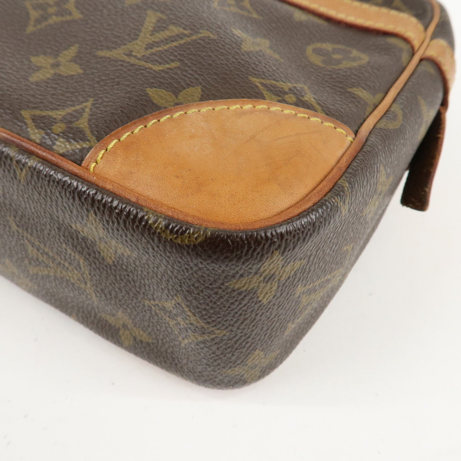 Louis Vuitton Monogram Compiegne 28 Pouch Clutch Bag M51845 Used