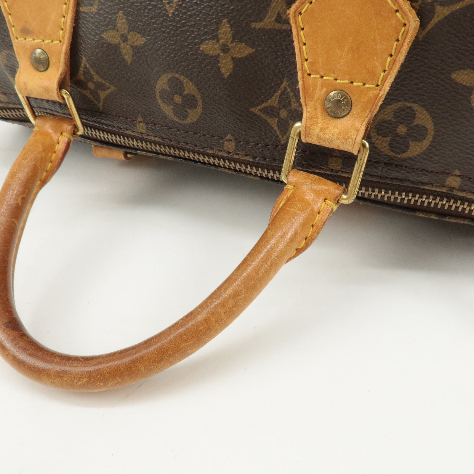 Louis Vuitton Monogram Speedy 30 Hand Bag Boston Bag M41526 Used