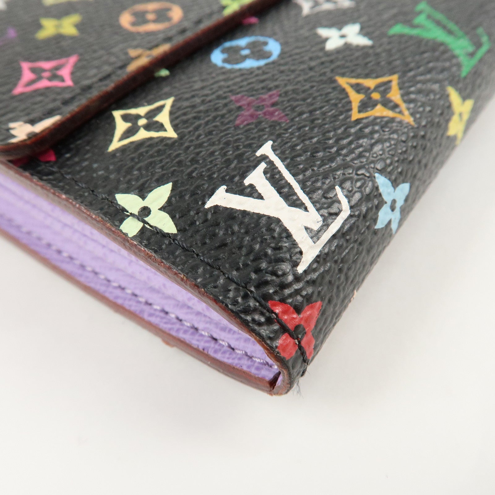 Louis Vuitton Monogram Multicolor Portefeuille Sarah M60273 Used