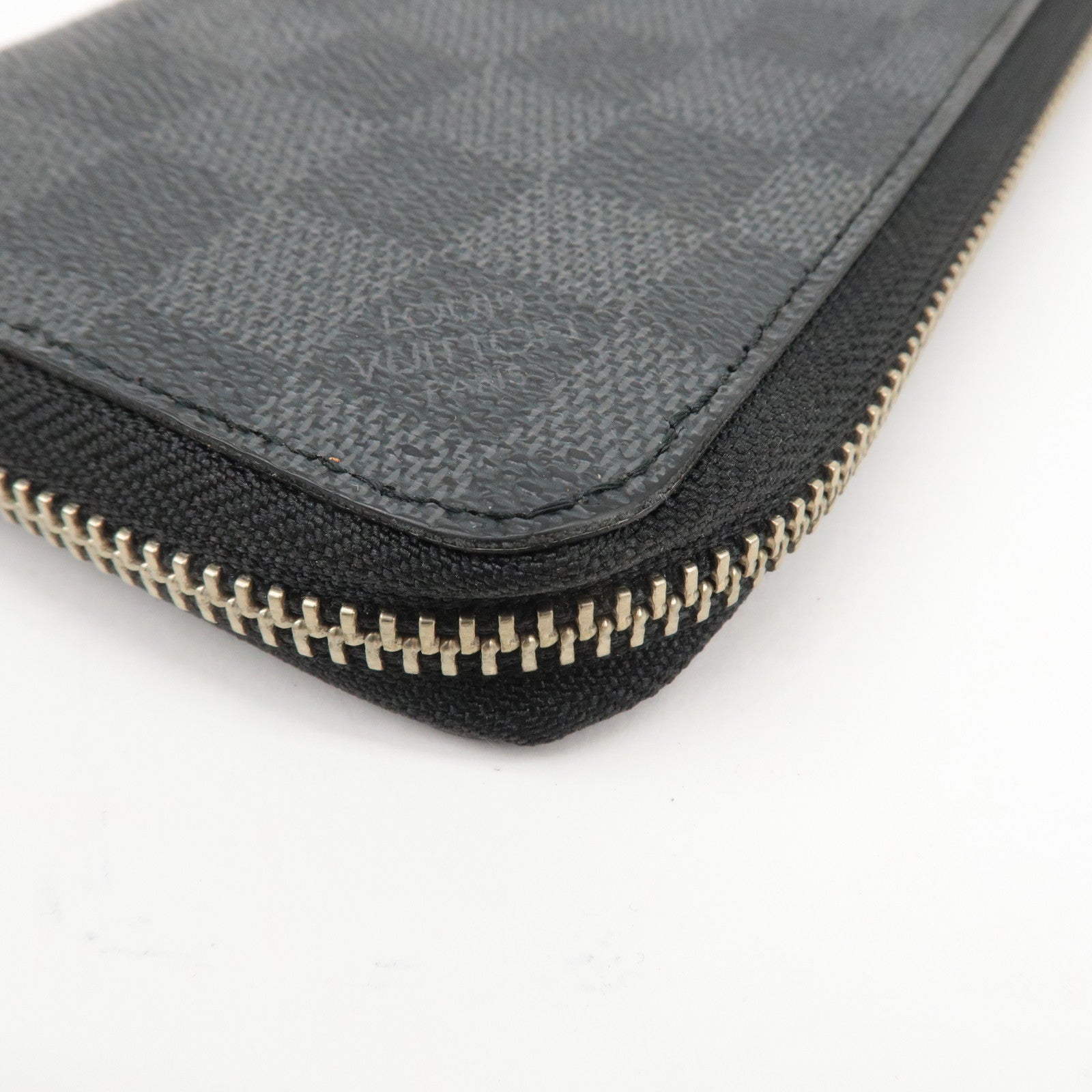 Louis Vuitton Damier Graphite Zippy Wallet Vertical N63095