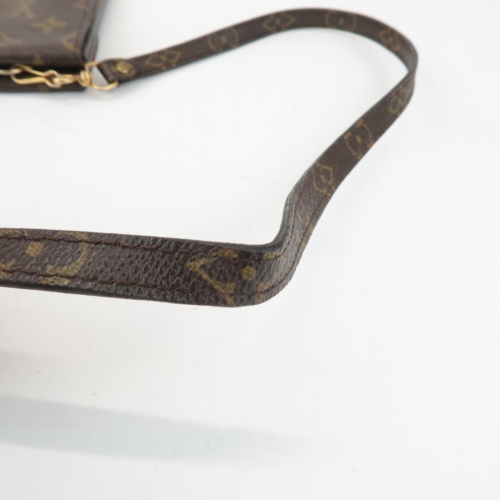 Louis Vuitton Monogram Double Lava Shoulder Bag Brown M51815 Used