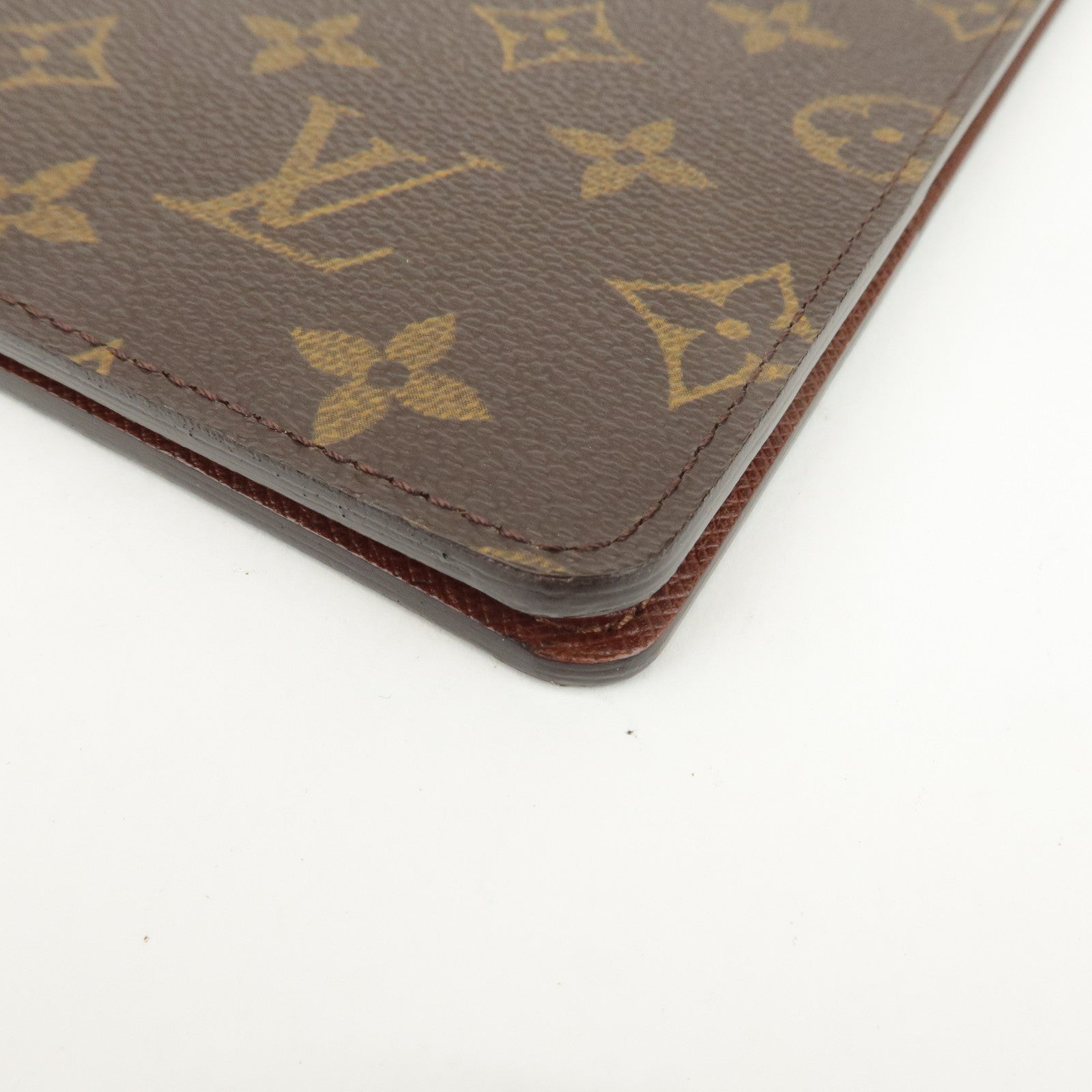 Louis Vuitton Monogram Agenda Bureau Planner Cover R20001 Used