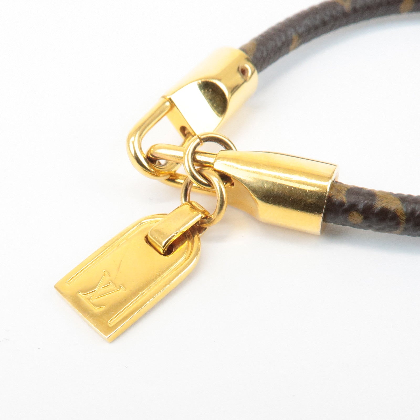 Louis Vuitton Monogram Bracelet Lock It Monogram M6605F Used