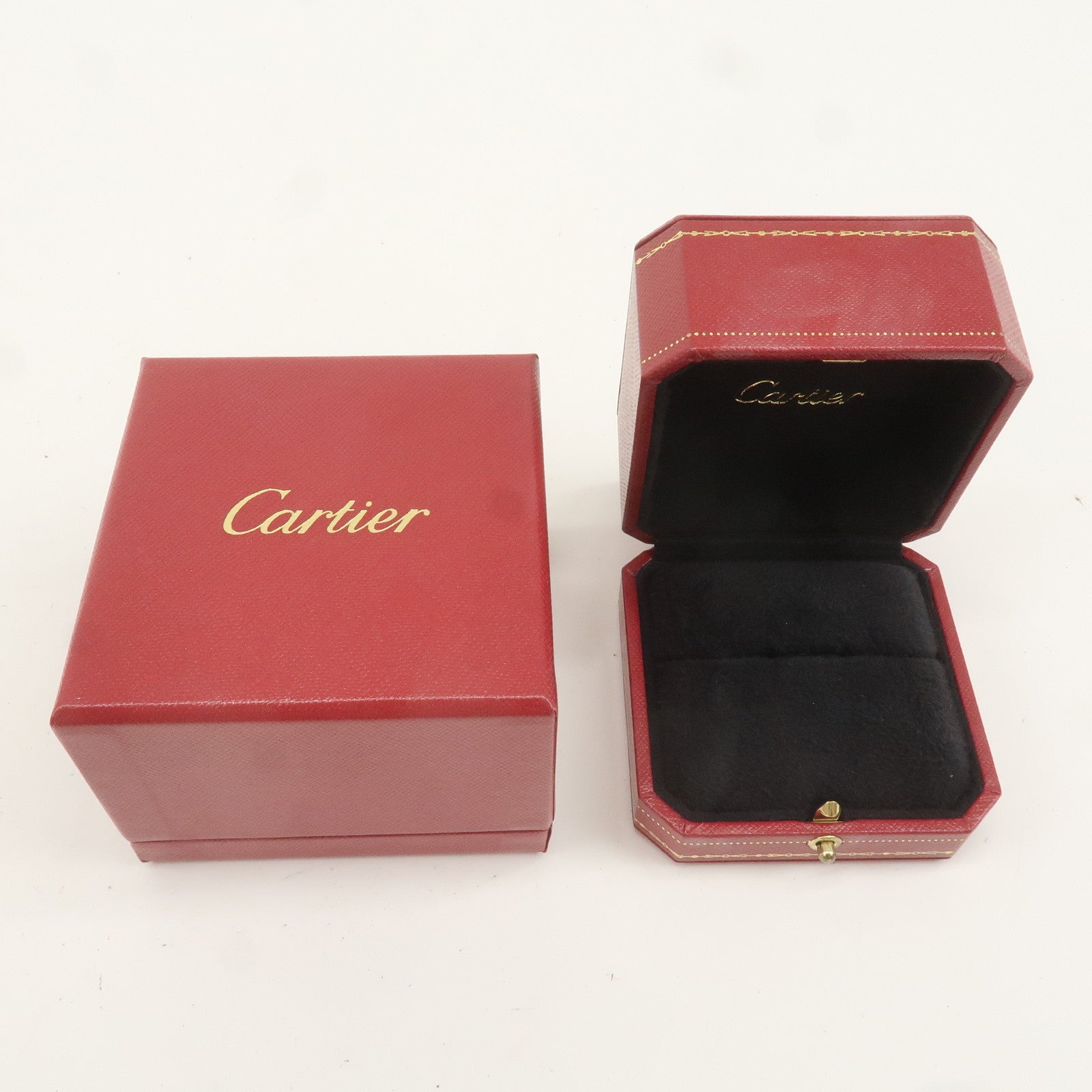 Cartier Set of 2 Ring Box Display Box Jewelry Box For Ring