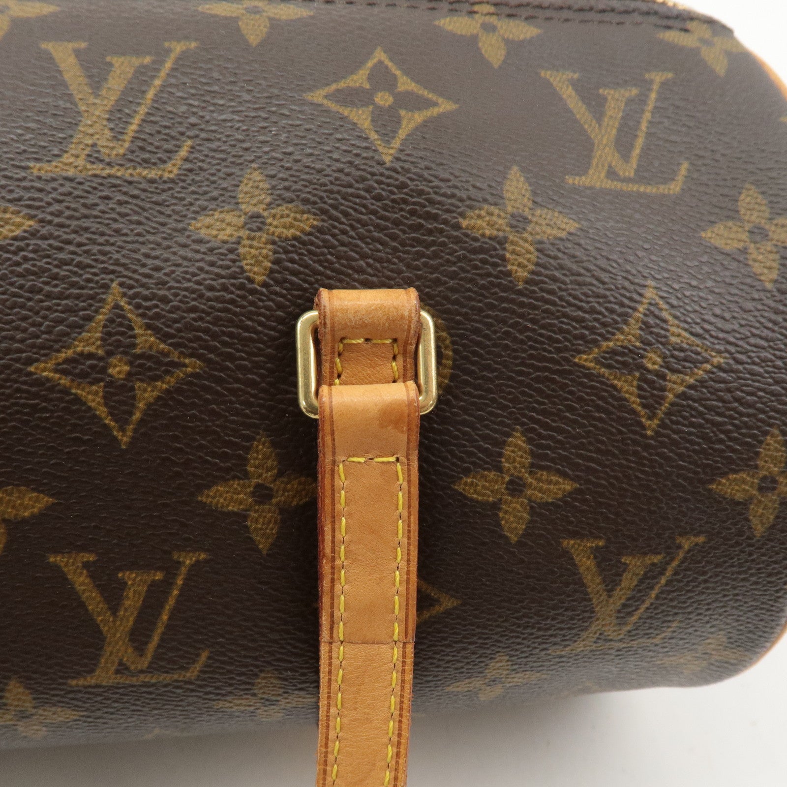 Louis Vuitton Monogram Papillon 30 Hand Bag 
Pouch Brown M51385