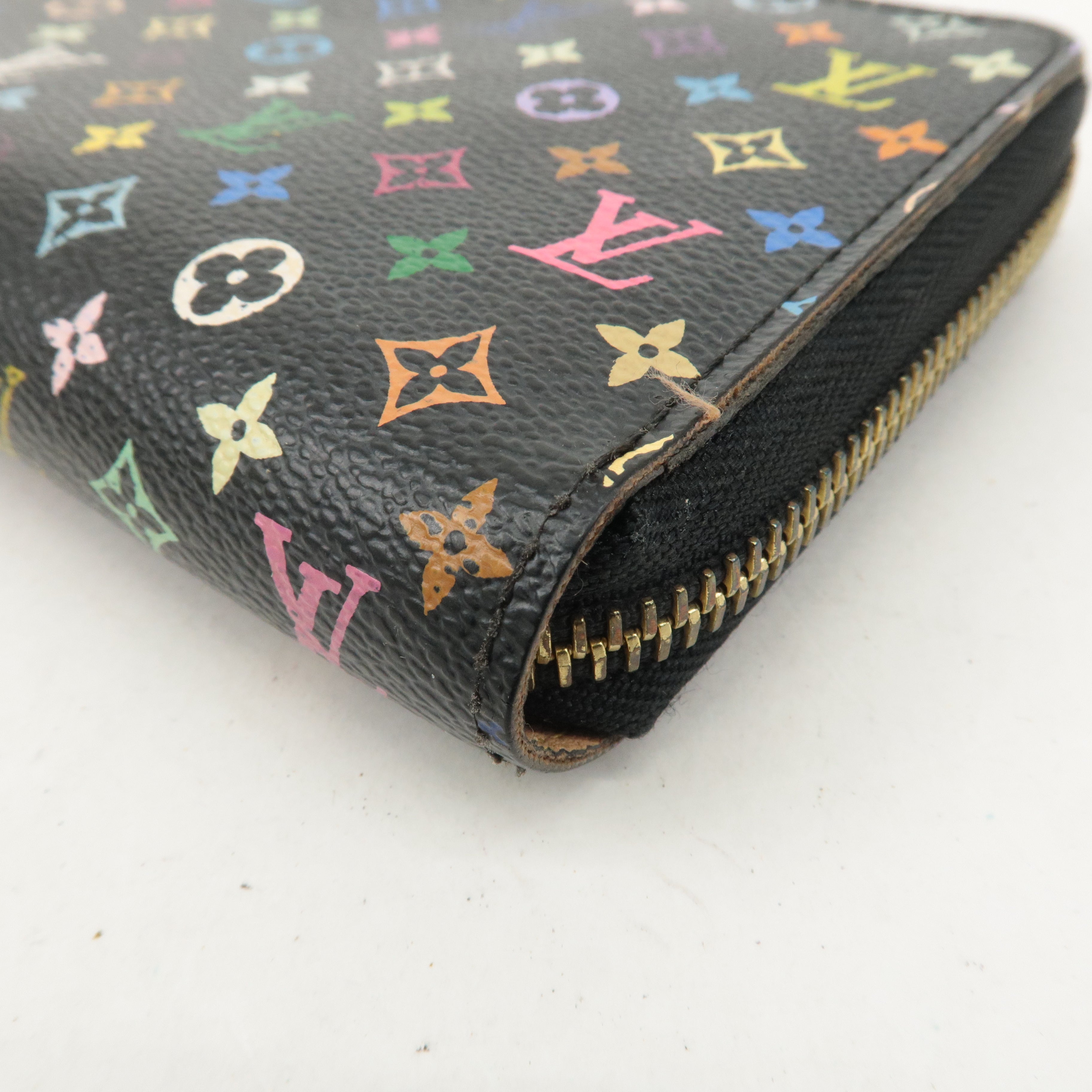 Louis Vuitton Monogram Multi Color Zippy Wallet Long Wallet M60050 F/S