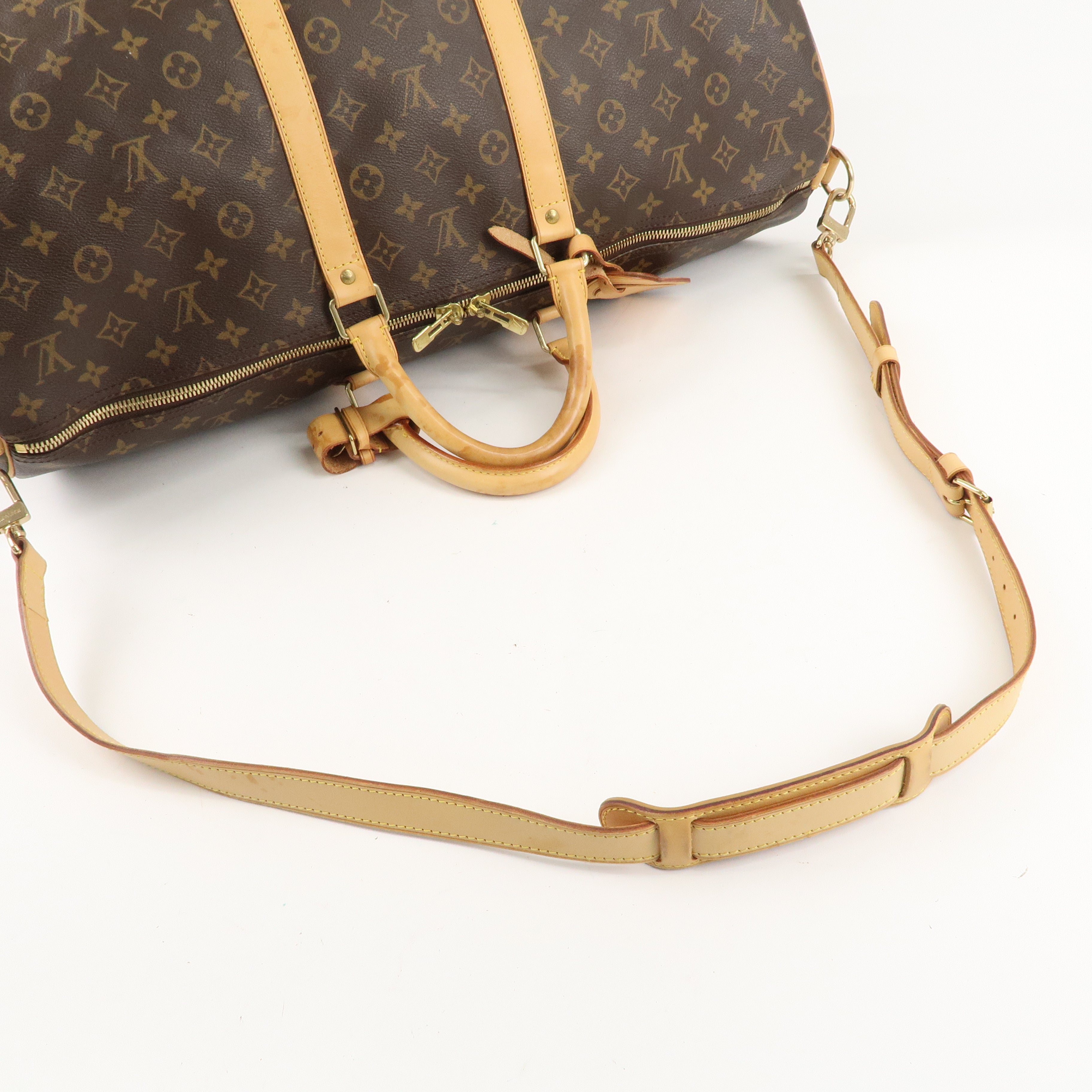 Louis Vuitton Monogram Keep All Bandouliere 55 Bag M41414