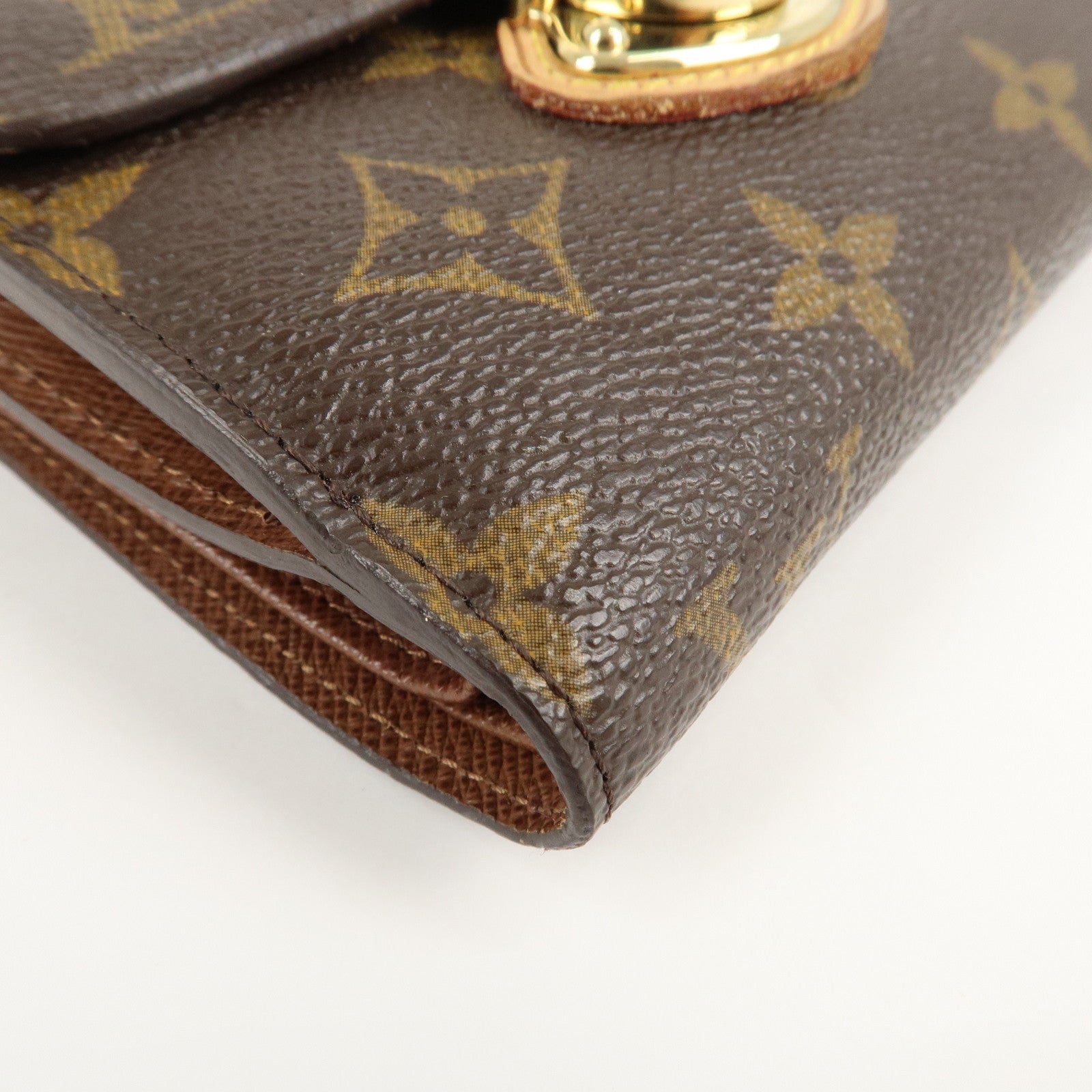 Louis Vuitton Monogram Portefeuille Joy Wallet Brown M60211 Used