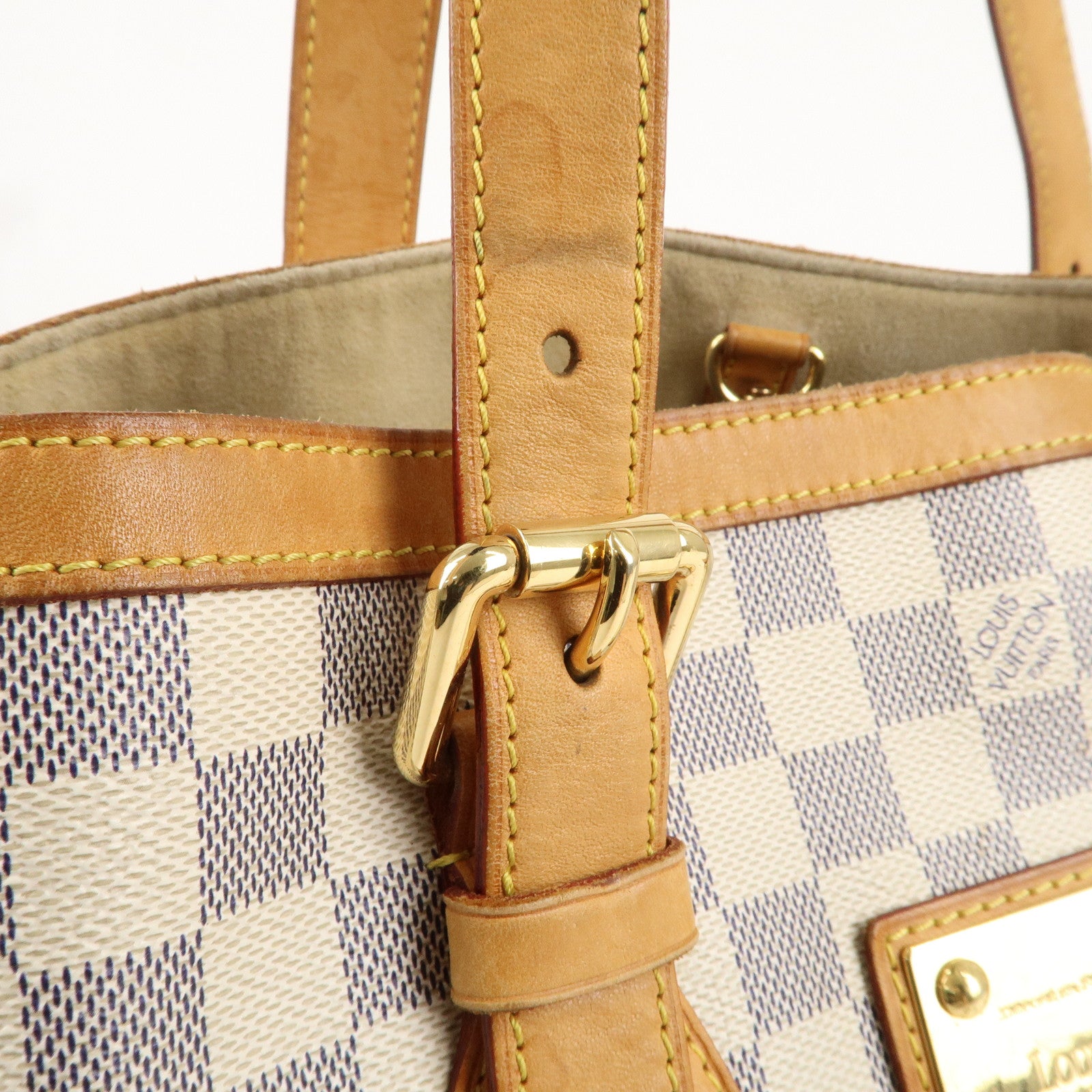 Louis Vuitton Damier Azur Hampstead MM Tote Bag N51206