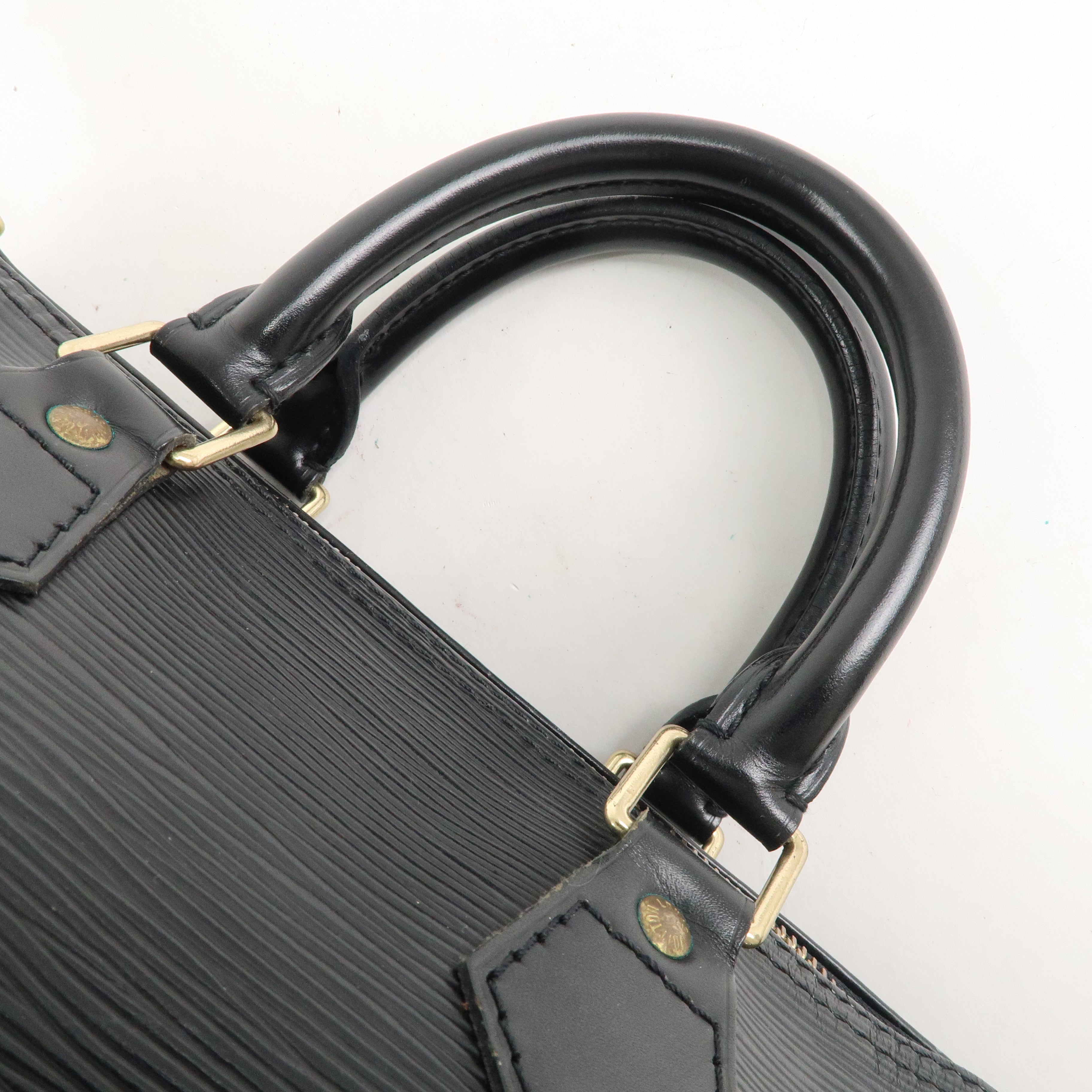 Louis Vuitton Epi Speedy 25 Hand Bag Boston Bag Noir M59032