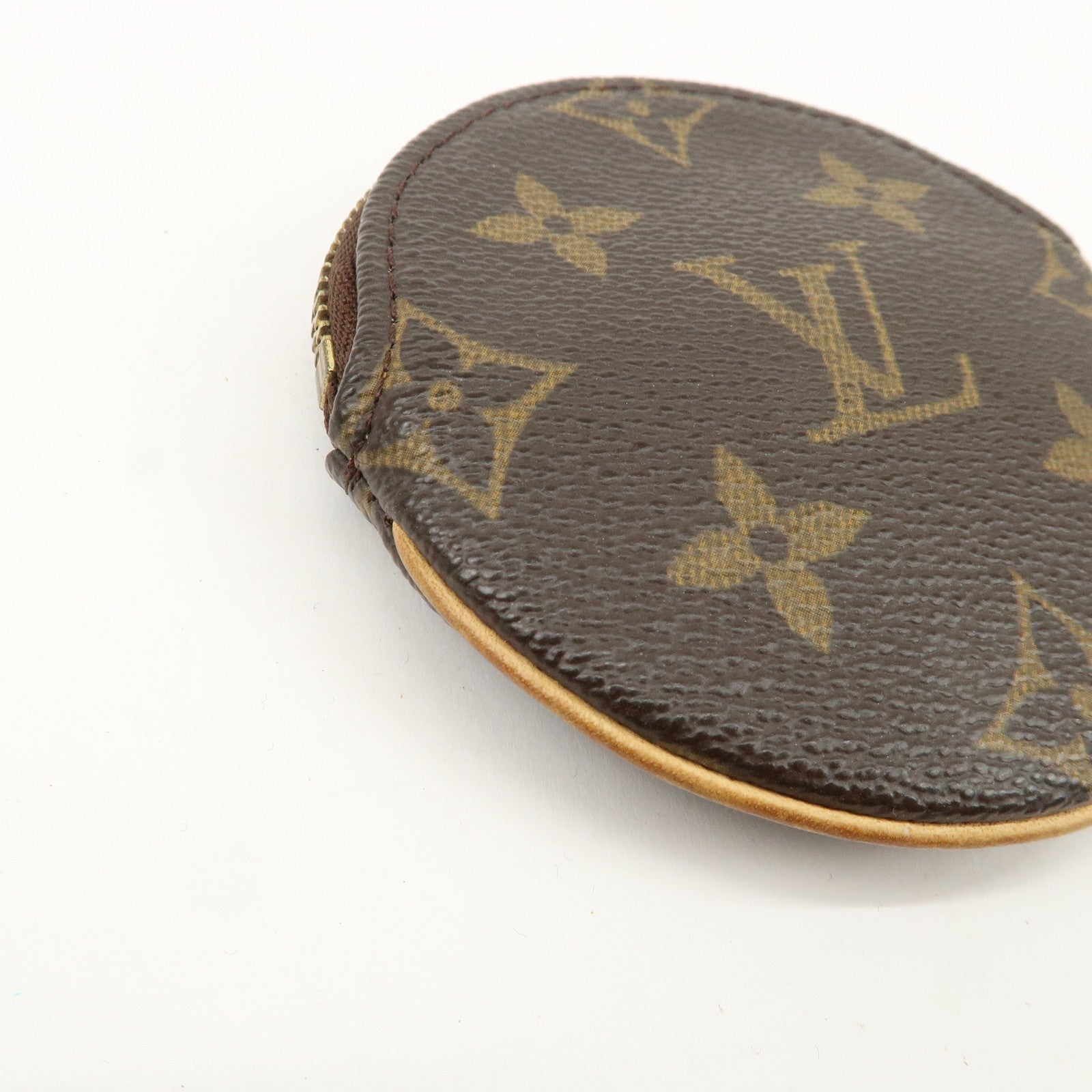 Louis Vuitton Monogram Porte Monnaie Rond Coin Case M61926